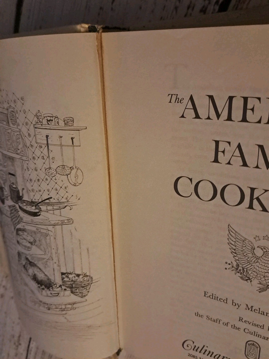 The American Family Cookbook – Culinary Arts Institute 1979 Hardcover 832 Pages