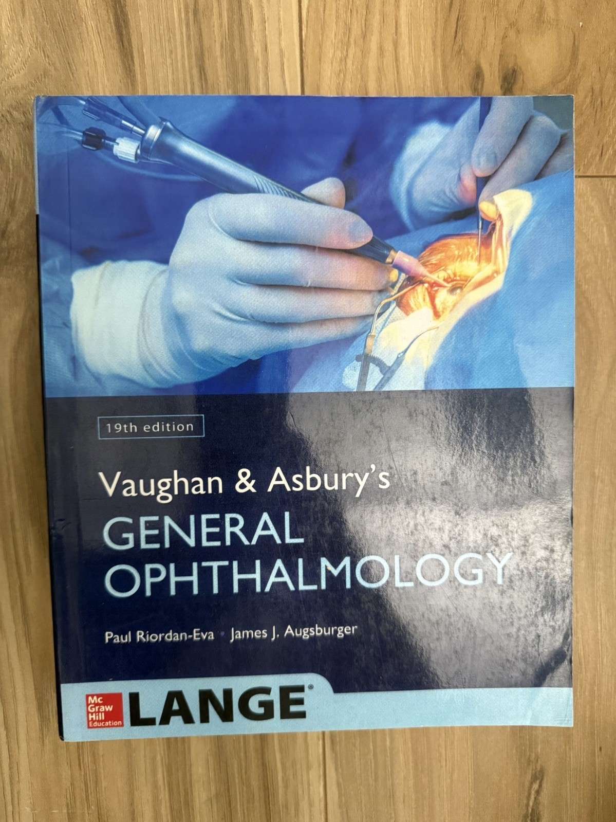 Vaughan & Asbury’s General Ophthalmology, 19th Edition, Riordan-Eva, Paul,Augsbu