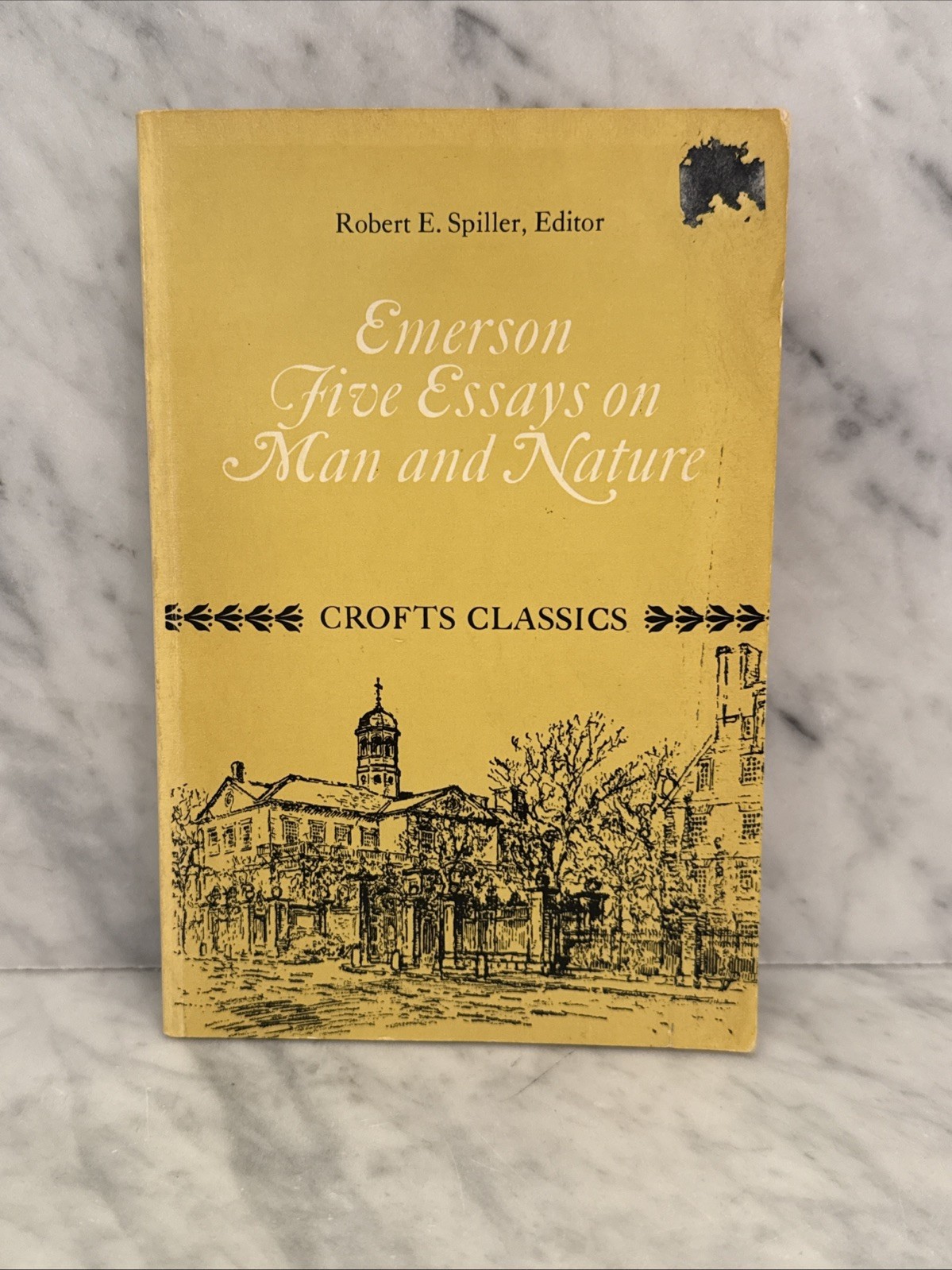 Five Essays on Man and Nature (Crofts Classics) by Ralph Waldo Emerson