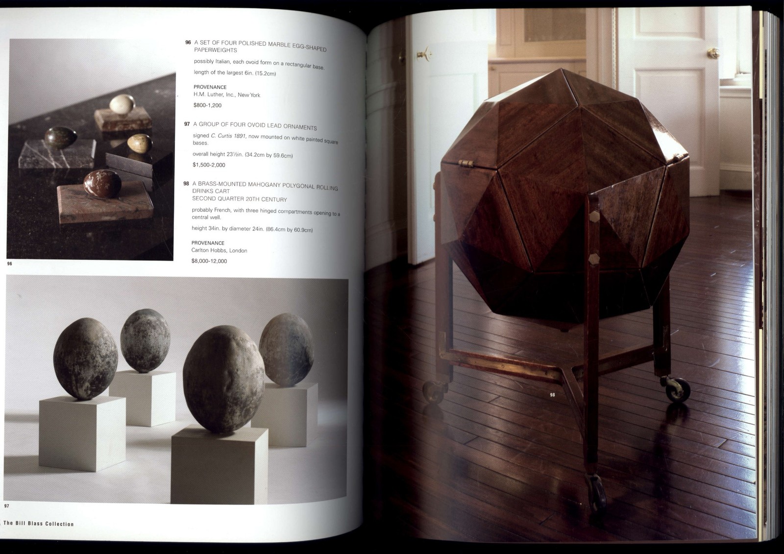 SOTHEBYS catalog 7928 * the BILL BLASS COLLECTION – New York Oct 21-23, 2003