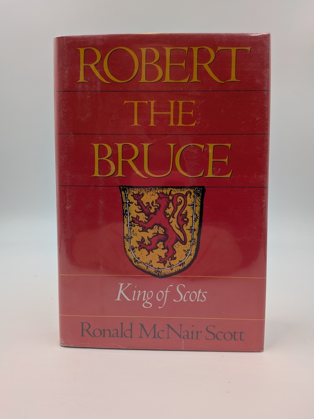 Robert The Bruce King of Scots Ronald McNair Scott 1982 Peter Bedrick Books HBBJ