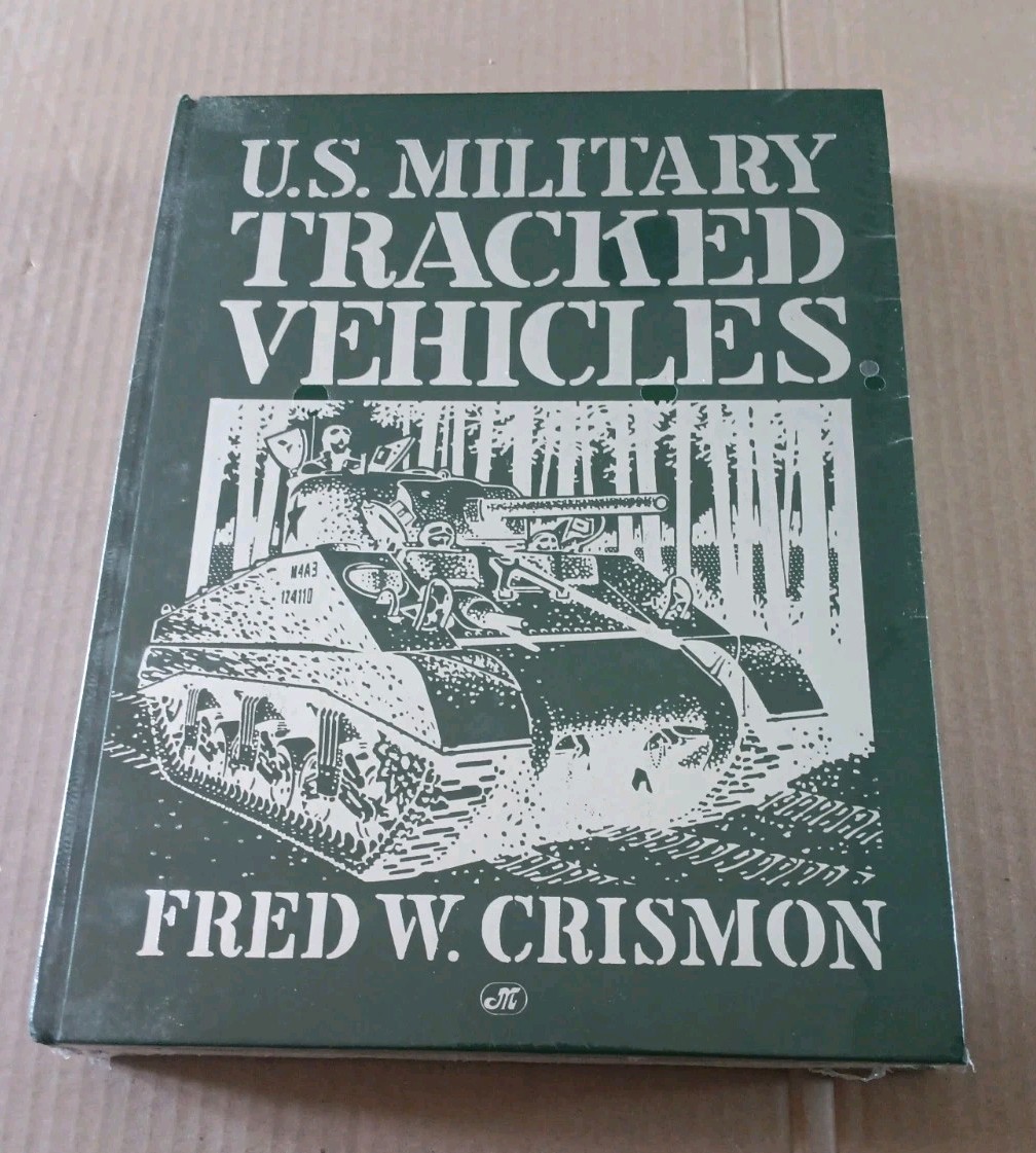 U.S. Military Tracked Vehicles Motorbooks Crestline Series New Sealed Crismon