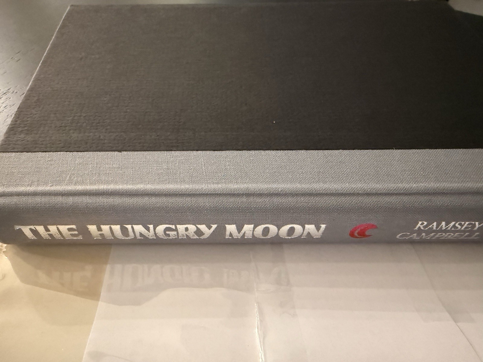 Hungry Moon by Ramsey Campbell (1986, Hardcover) First Edition VG DJ In Mylar
