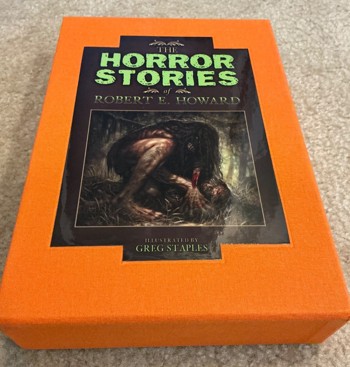 The Horror Stories of Robert E. Howard Subterranean Press Signed HC/DJ (08/750)