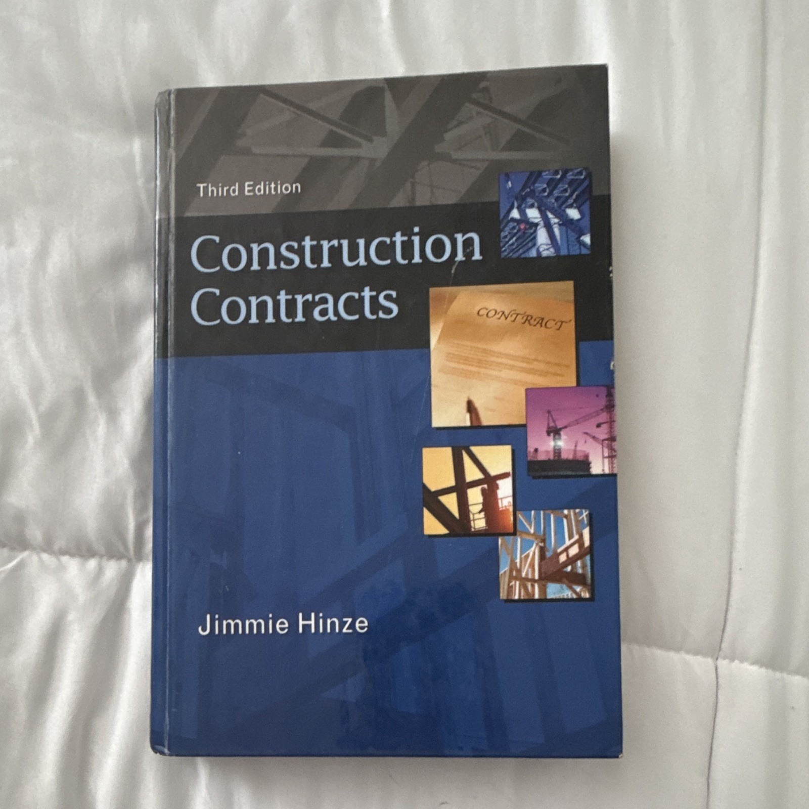 McGraw-Hill Construction Contracts 3rd Ed Jimmie Hinze Hardcover 2011