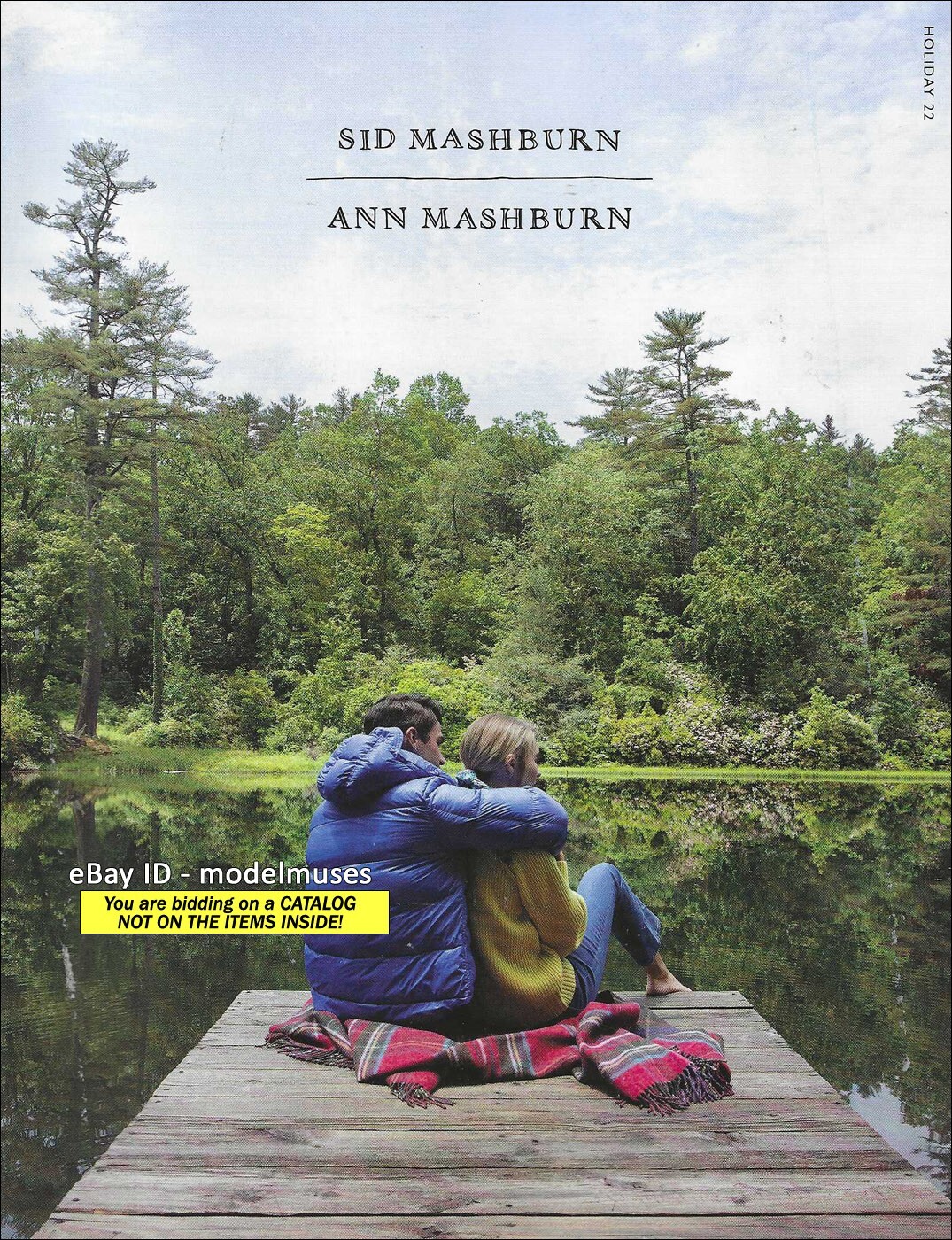 SID & ANN MASHBURN Fashion CATALOG Holiday 2022 – MEN WOMEN – 52 Pages