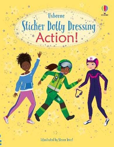Sticker Dolly Dressing Action! by Fiona Watt: New