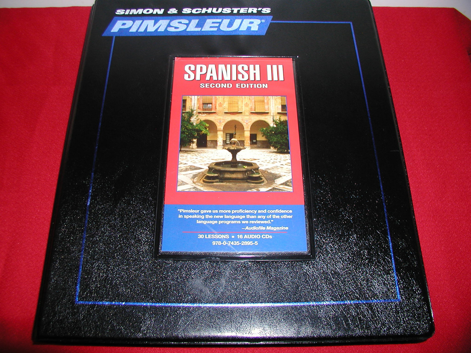 Pimsleur Spanish I, II, III (levels 1,2,3) comprehensive courses (48 cds total)