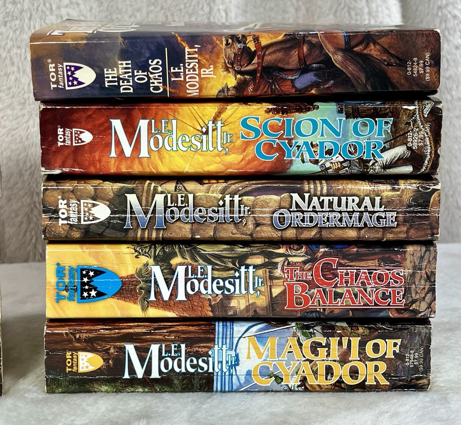 L.E. Modesitt Jr. Book Lot of 10, Saga of Recluce & Others