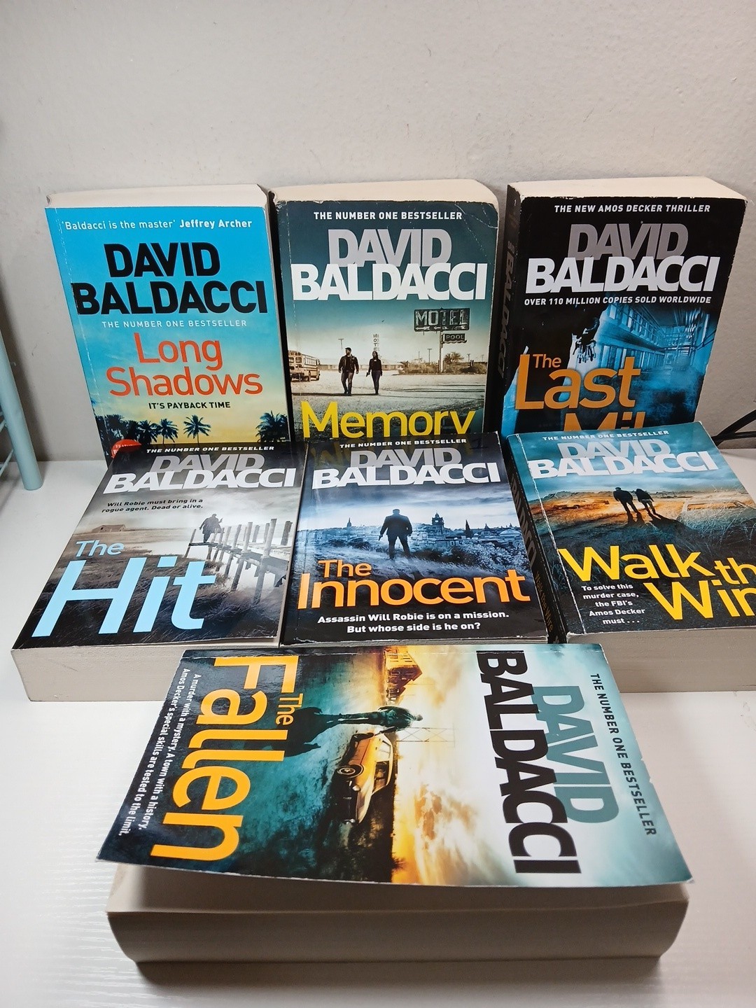 David Baldacci Amos Decker Series 7 Books Collection Set – Fiction – Paperback