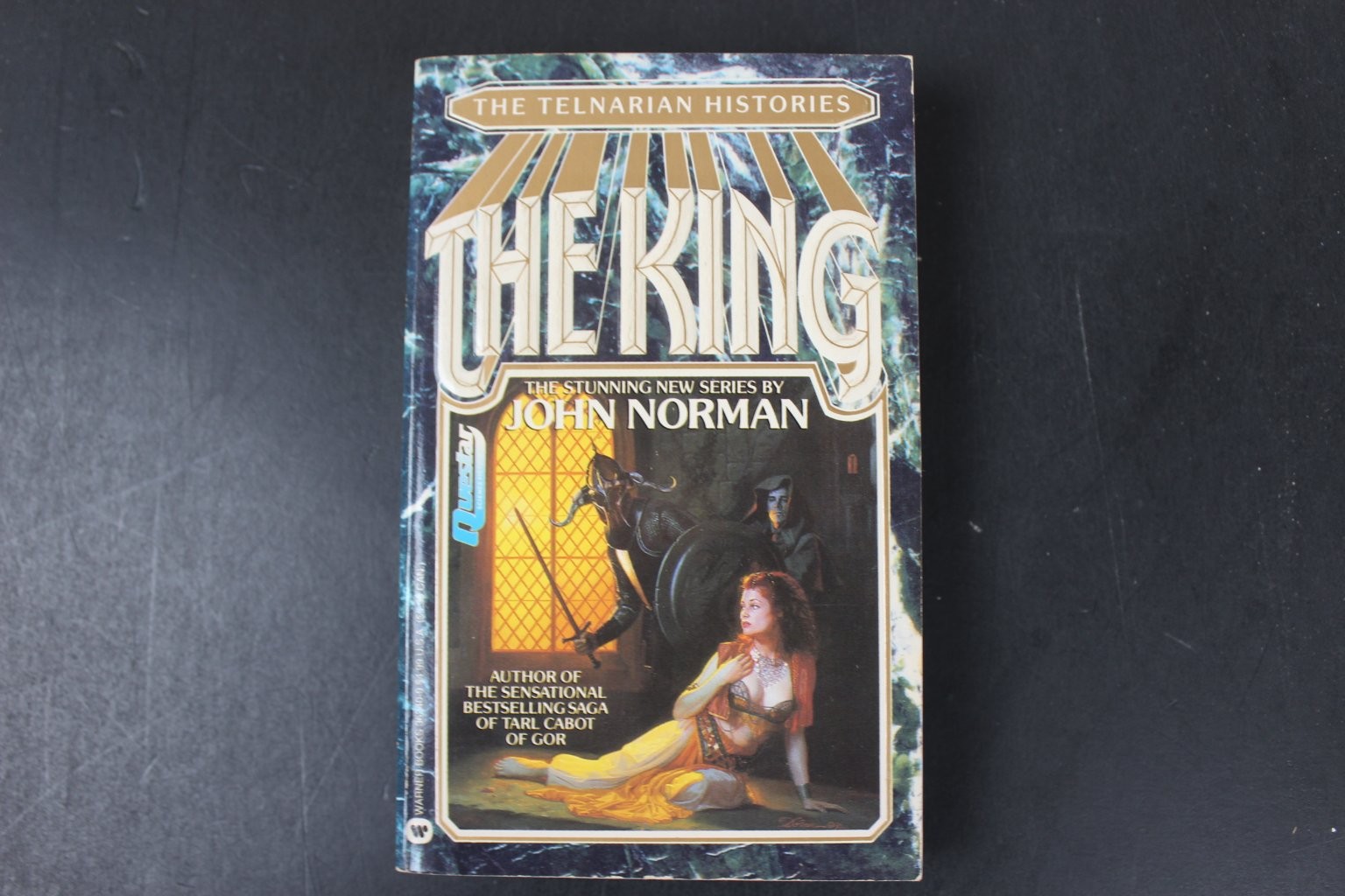 The King John Norman 1993 First Printing Questar Fantasy Adventure Sci-Fi PB VG