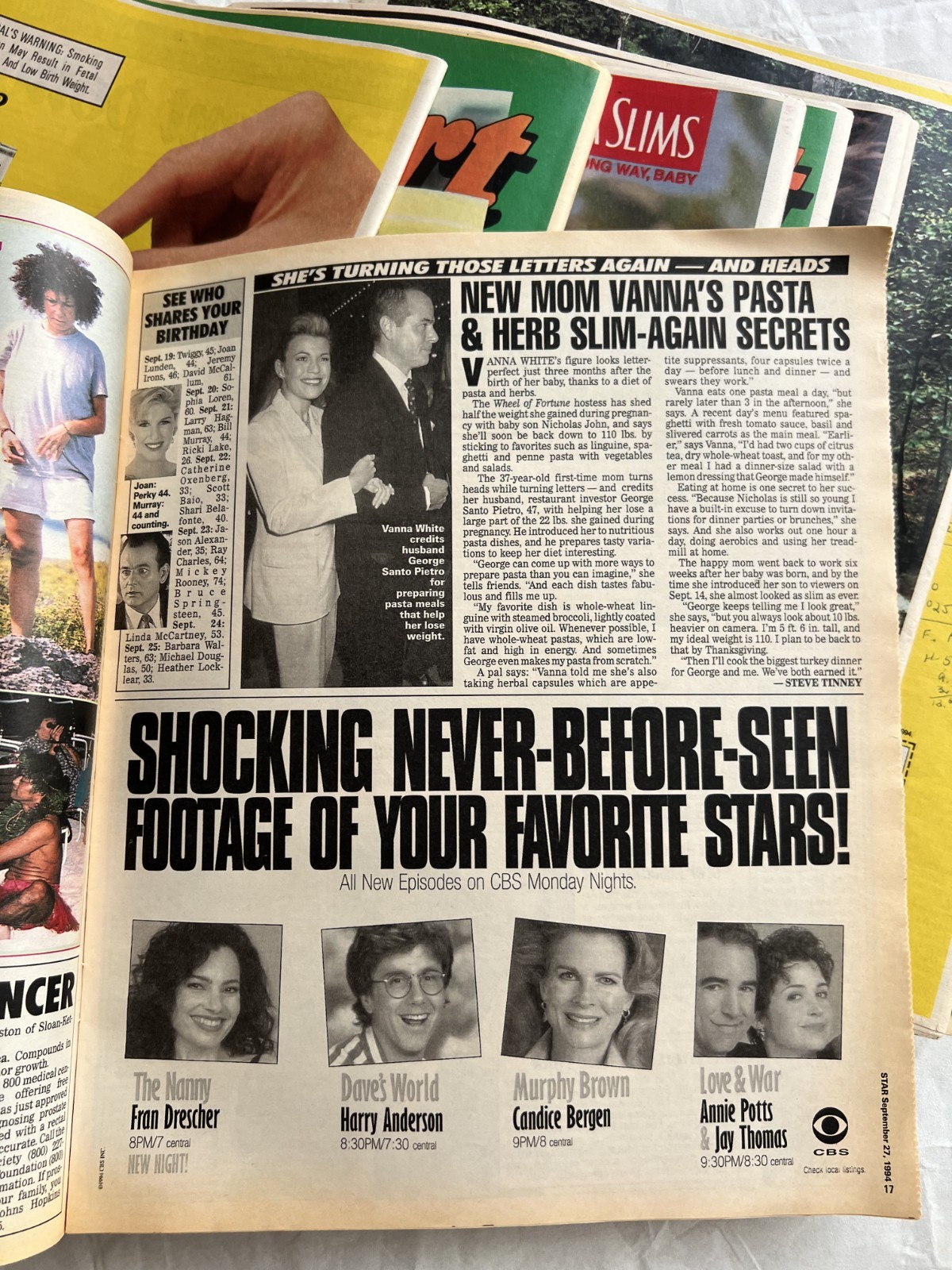 Vintage Lot of (18) STAR Tabloid Celebrity Magazines 1994–1995