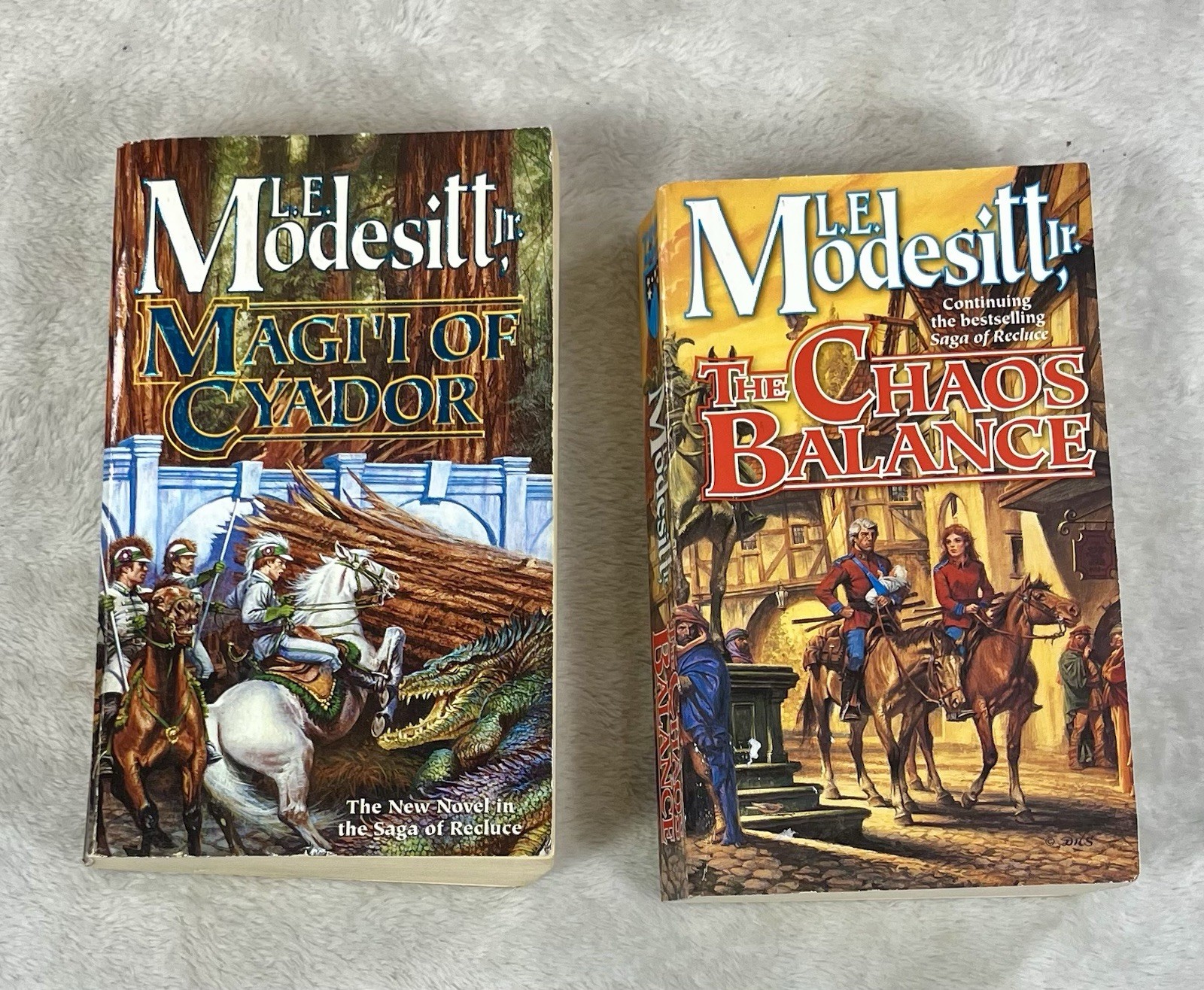 L.E. Modesitt Jr. Book Lot of 10, Saga of Recluce & Others
