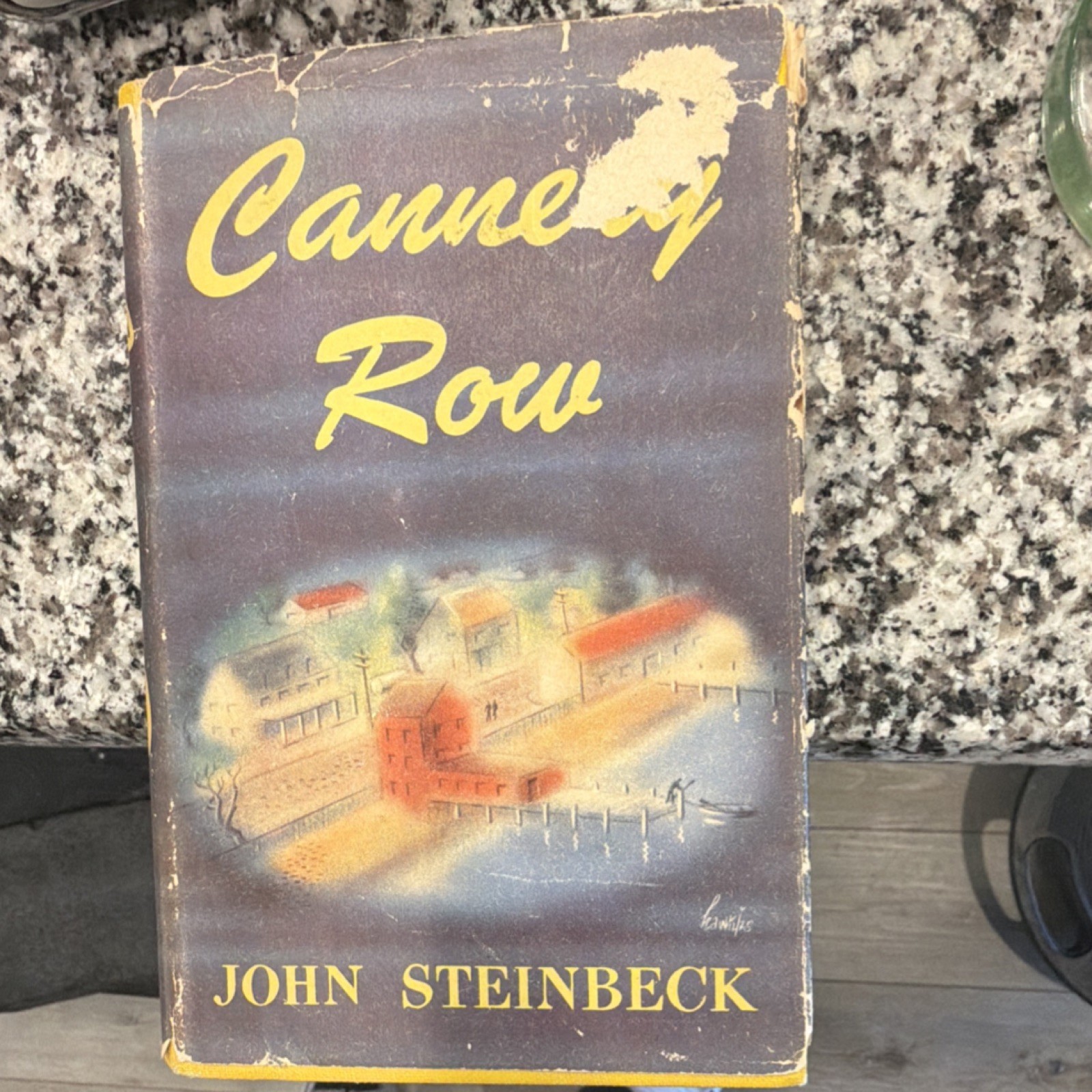 John Steinbeck Cannery Row 1945 2nd Viking Press HC w/ Dust Jacket