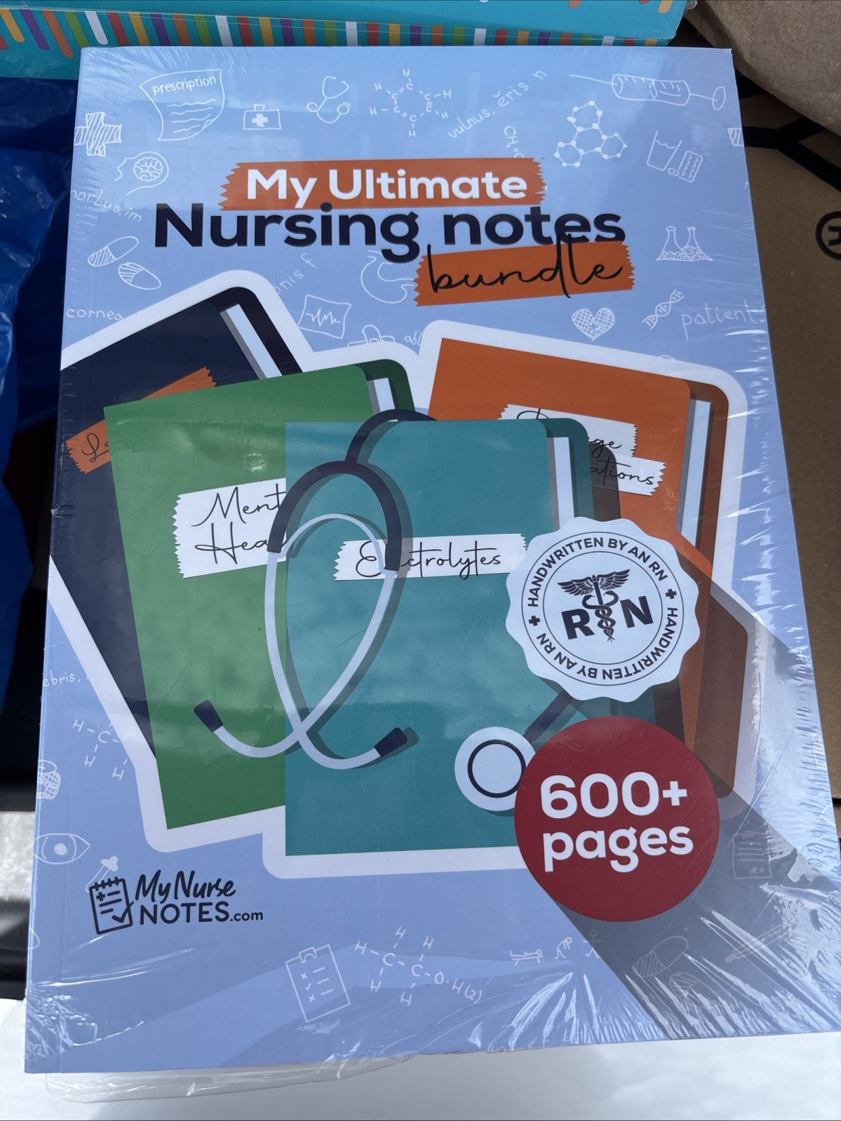 Nurse Nessa Ultimate Nursing Notes Bundle 600+ Pages NCLEX Prep Study Guide RN