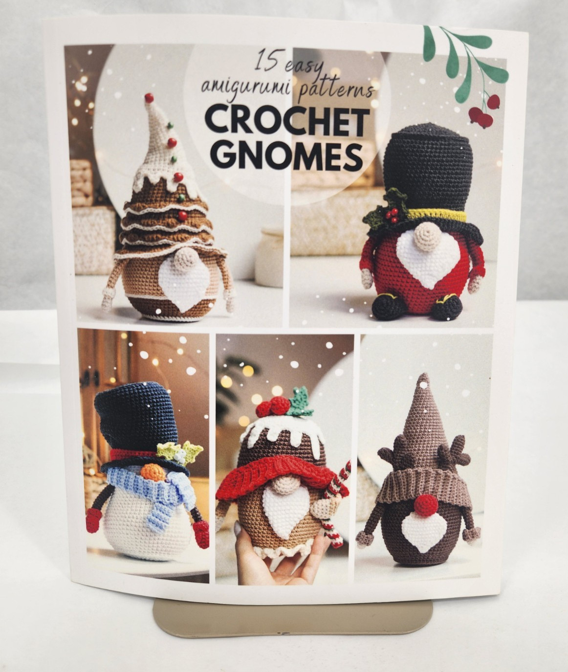15 easy Amigurumi patterns Crochet gnomes by Ermolova, Mariia #1057 2022 PB