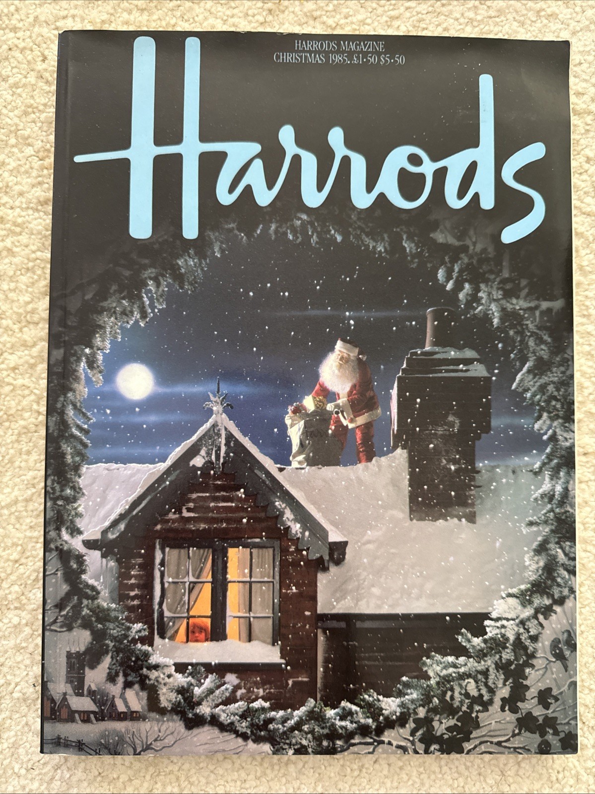 HARRODS 1985 CHRISTMAS CATALOG Exquisite Elegance – 220 pages Ultra Rare Vintage