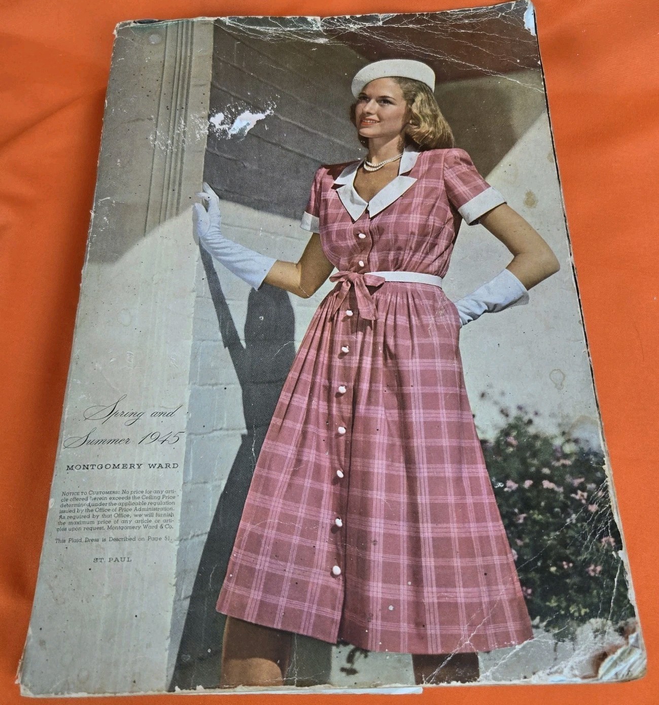 Montgomery Ward 1945 Spring Summer Catalog St. Paul Vintage