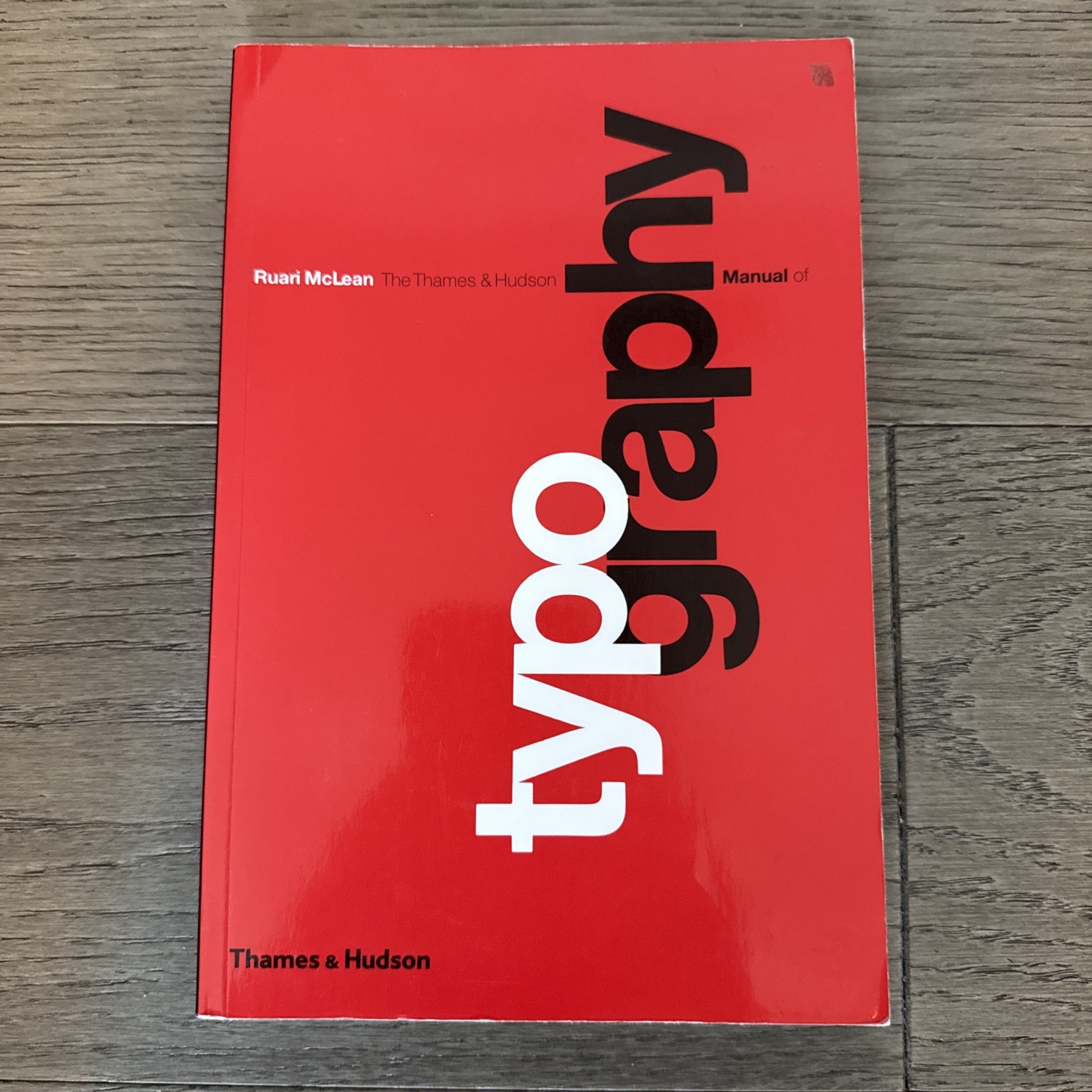 Thames Hudson Manual of Typography (Ruari McLean) – GOOD CONDITION