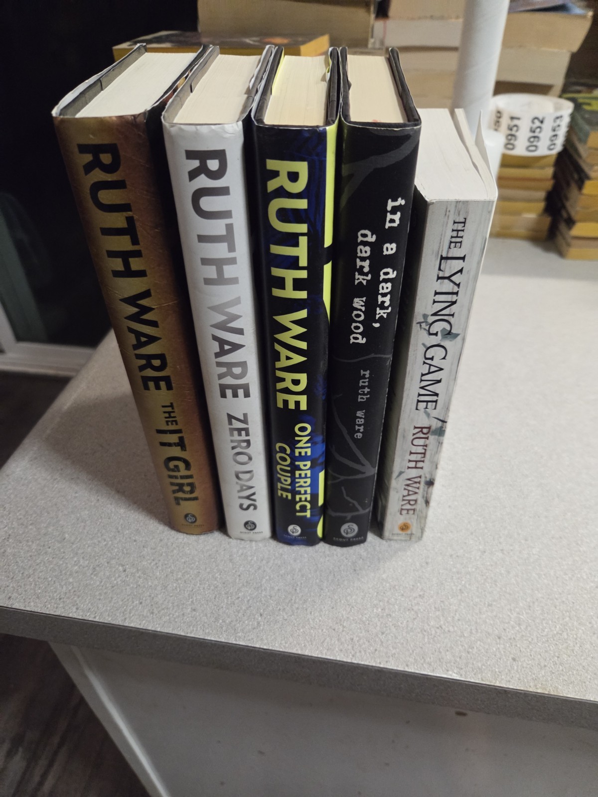 Ruth Ware Lot Of 5 Books HC & PB. Thriller Suspense Mystery.