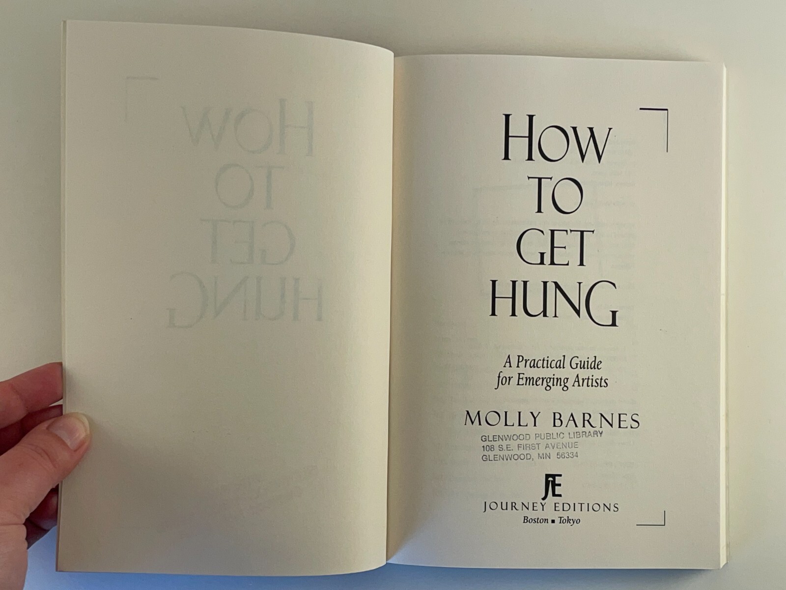 How to Get Hung Practical Guide for Arists Molly Barnes 1994 Pbk Ex-Lib First Ed