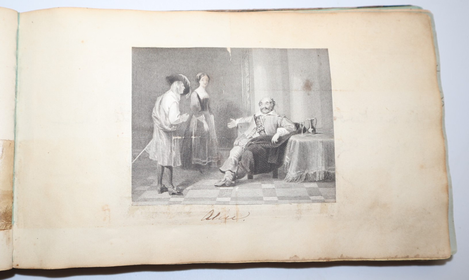 1850s Sketch Book Prints Hand Written Hand Drawn Sketches Signatures 194 Pages