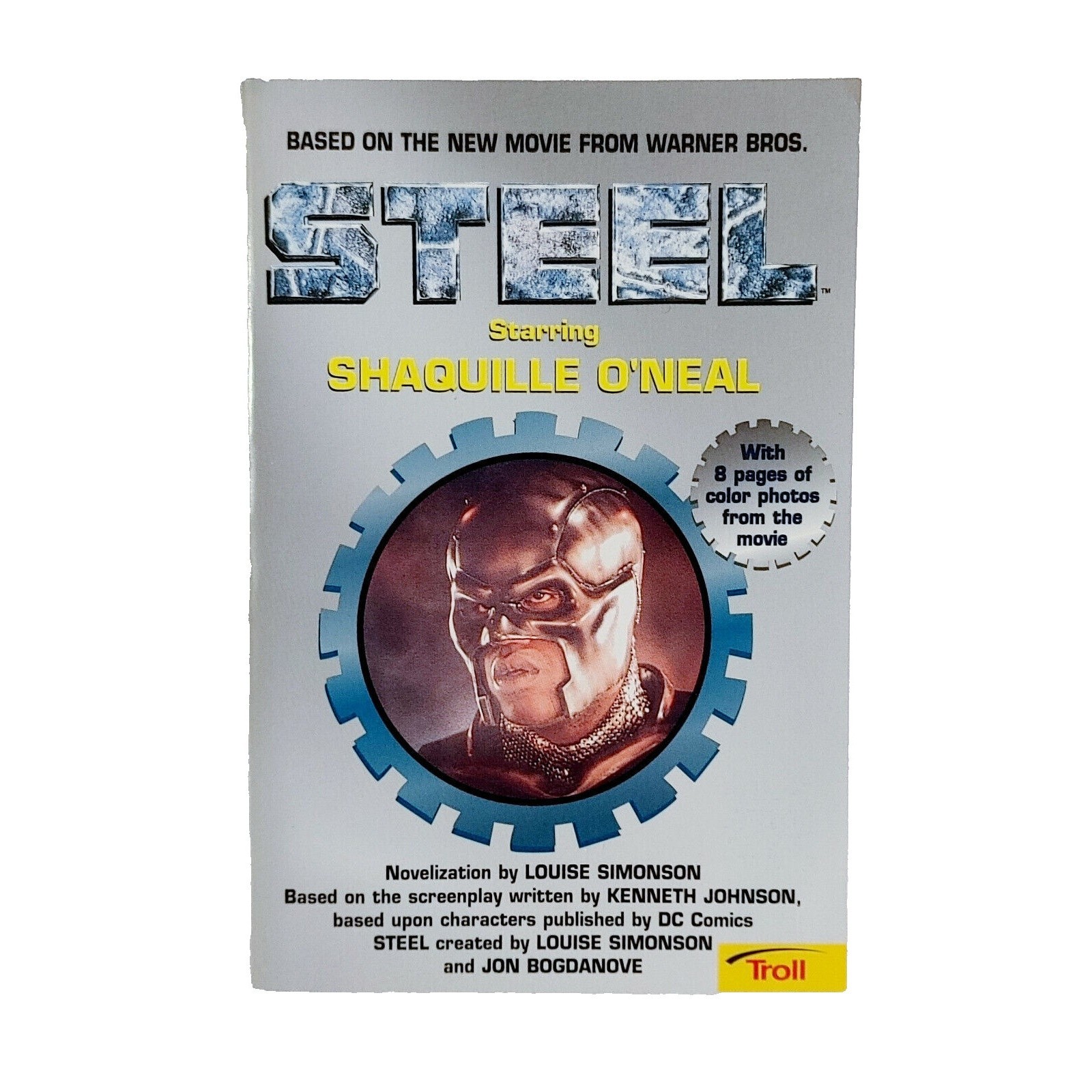 Steel Louise Simonson Troll Shaquille O’Neal Book Based on Movie Paperback 1997