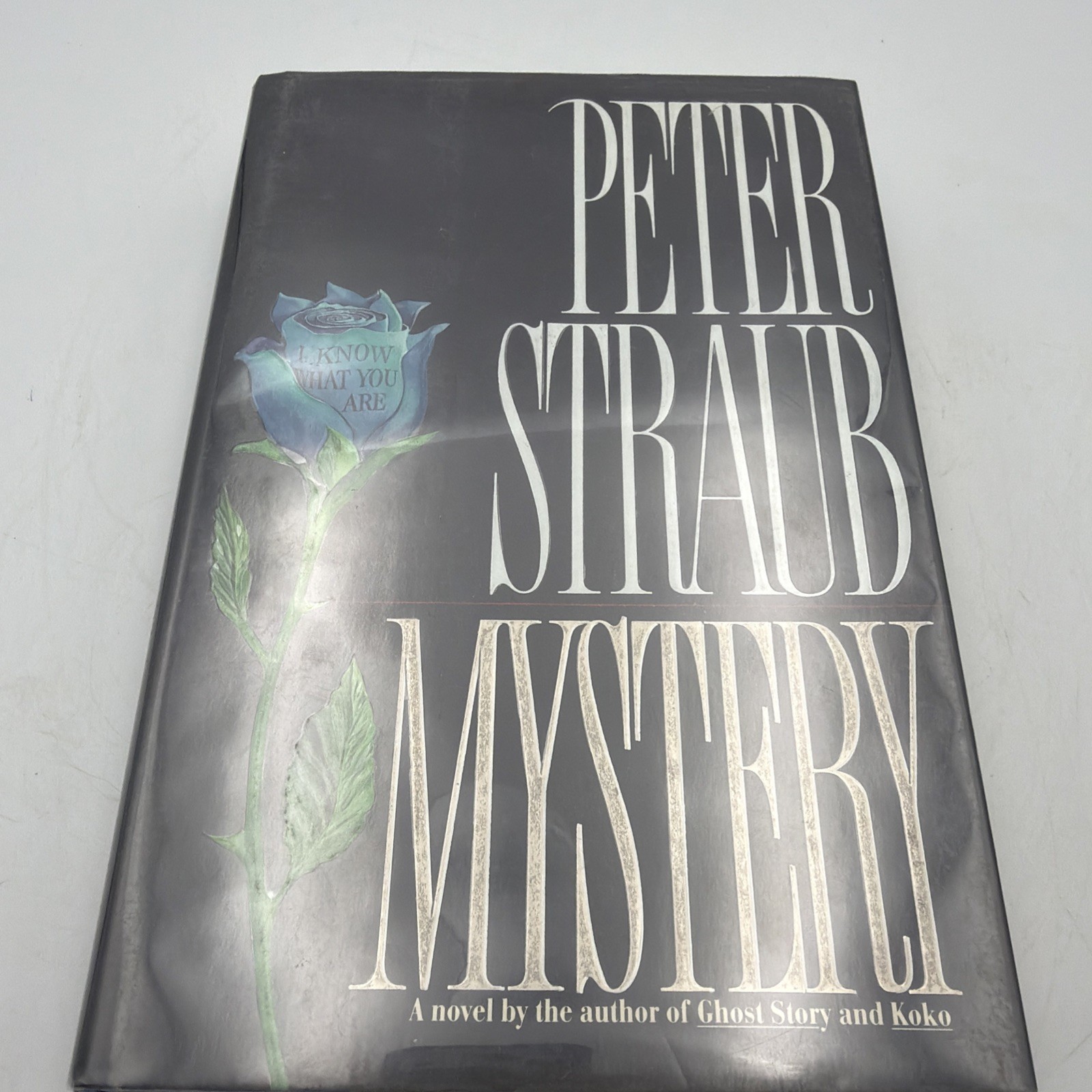 Mystery by Peter Straub (1990, Hardcover) First Edition First Print