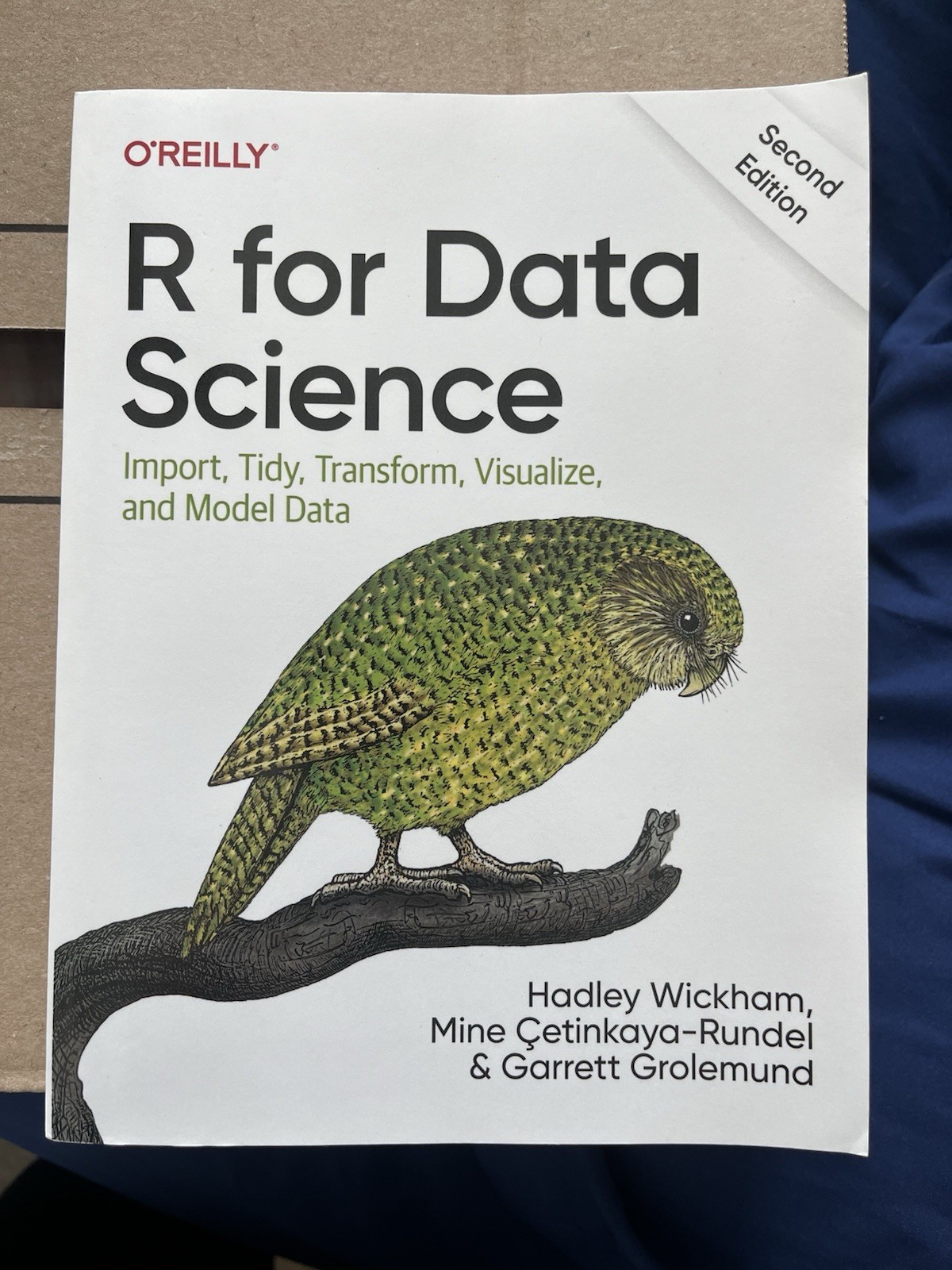 R for Data Science 2nd Edition Wickham, Cetinkaya-Rundel, & Grolemund Signed