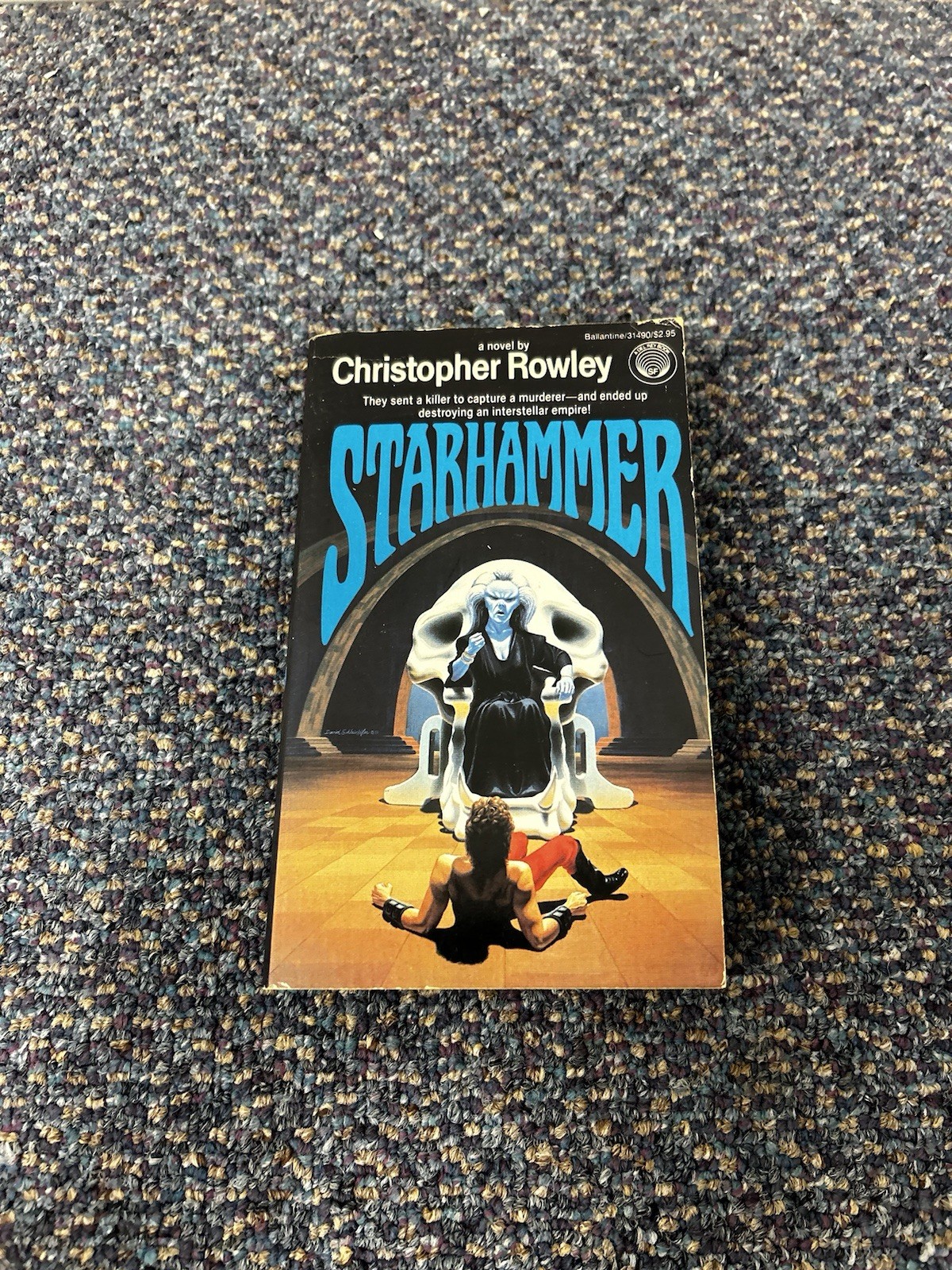 STARHAMMER by Christopher Rowley – 1st, PB, Del Rey Books, CDN edition 1986