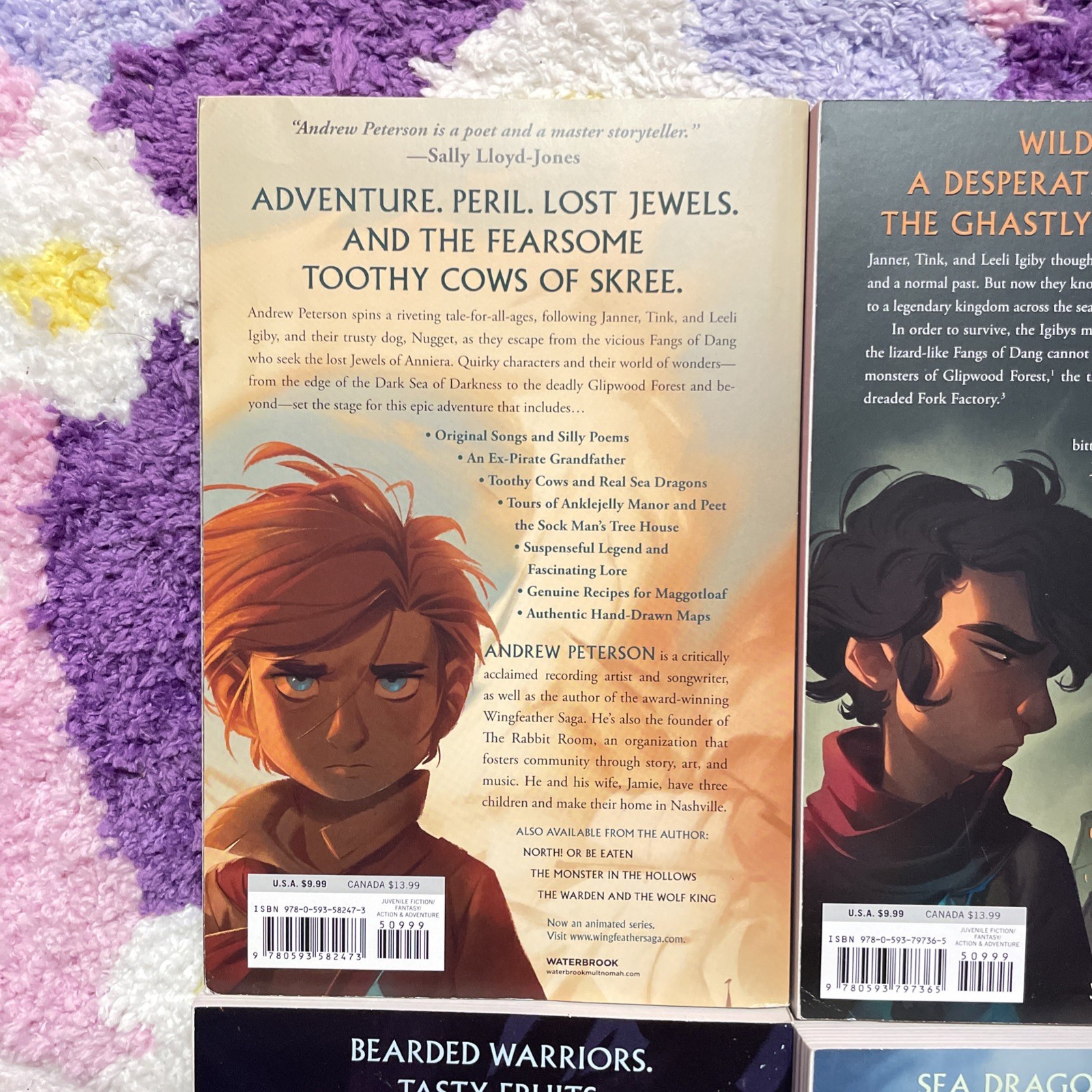 THE WINGFEATHER SAGA Boxed Set Books 1-4 by Andrew Peterson Paperback Fantasy