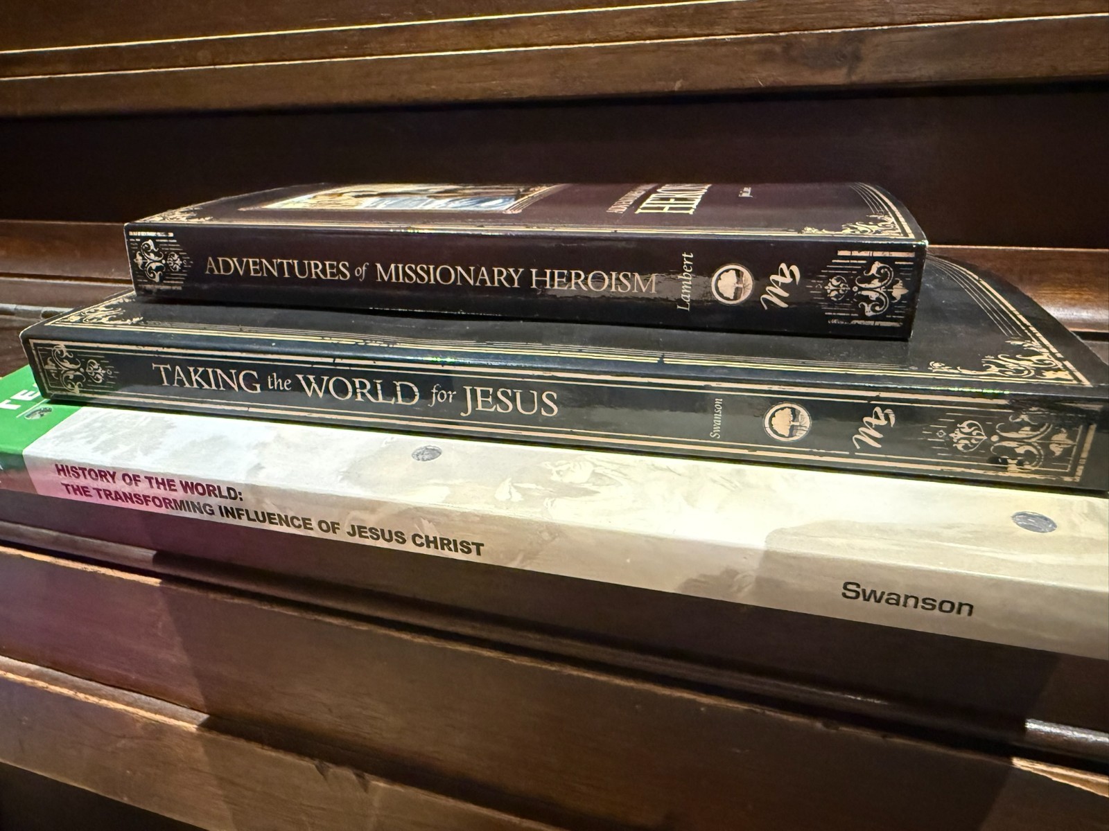 Master Books History Of The World: The Transforming Influence Of Jesus- 3 Books