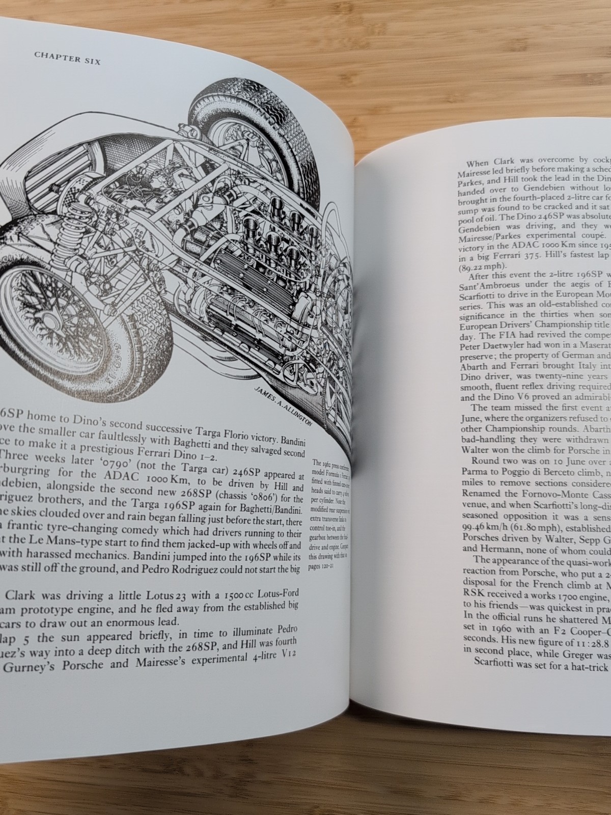 DINO, THE LITTLE FERRARI: V6 AND V8 RACING AND ROAD CARS, By Doug Nye EXCELLENT