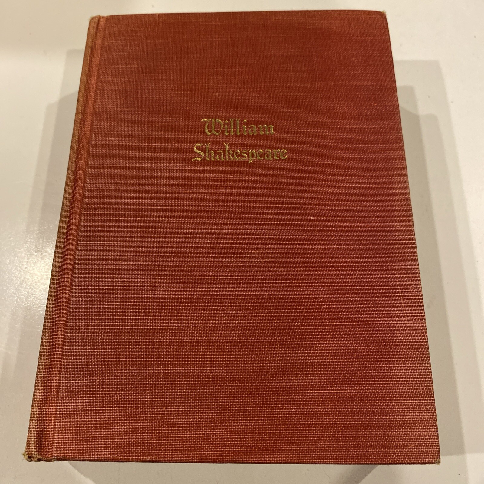 The Works Of Shakespeare 1937 Hardcover Black’s Readers Service 1,312 Pages