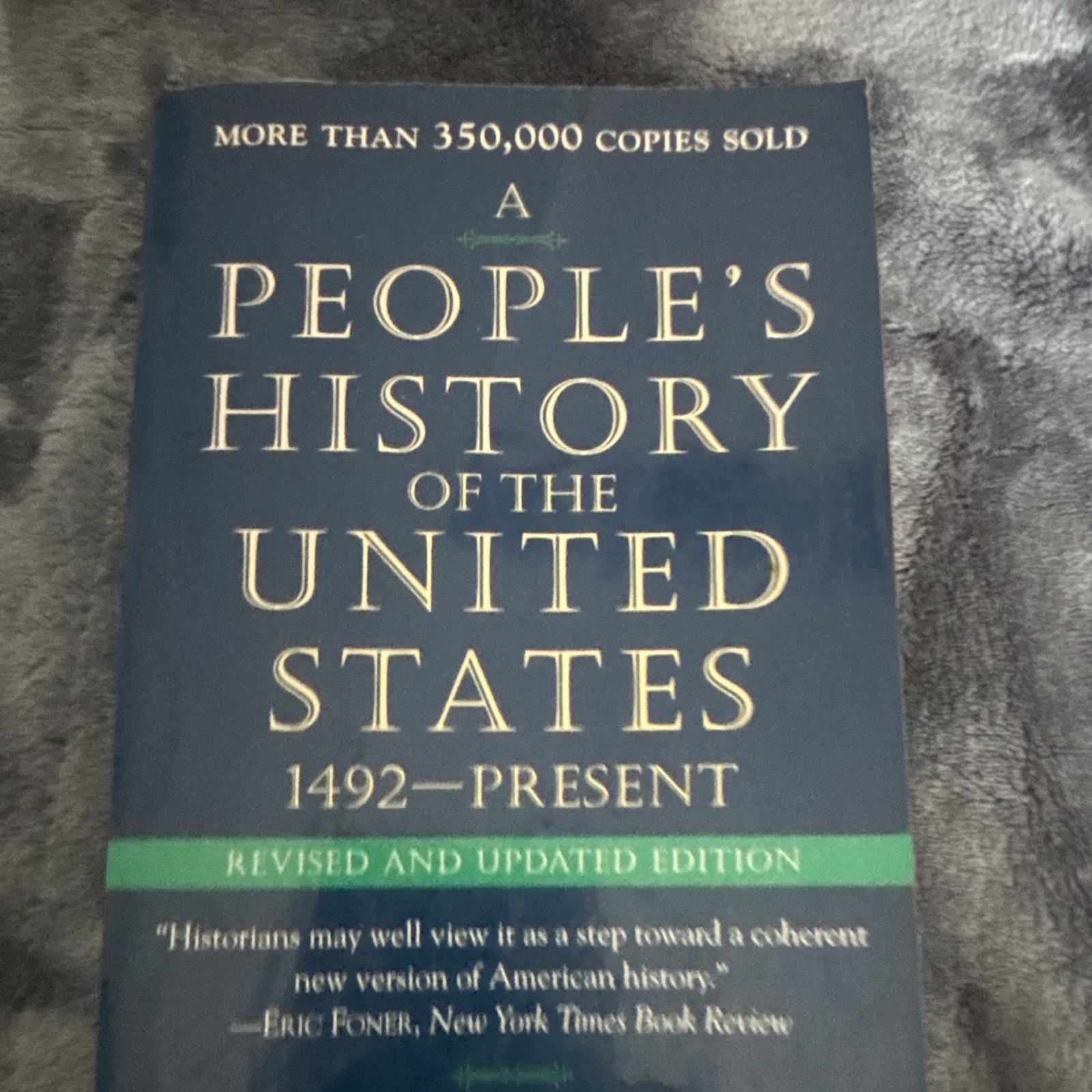 Howard Zinn A People’s History of the United States Trade Paperback Revised 1995