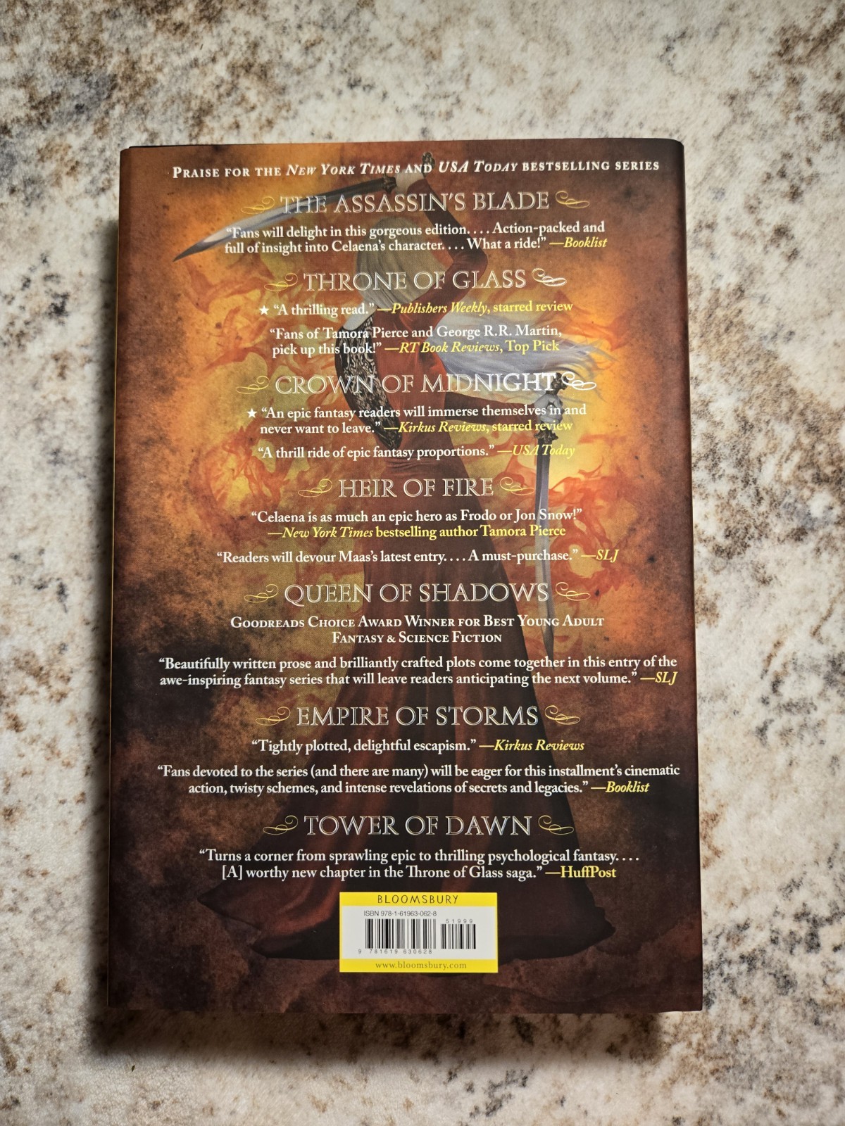 The Throne of Glass Hardcover Collectors Edition Box Set with Poster