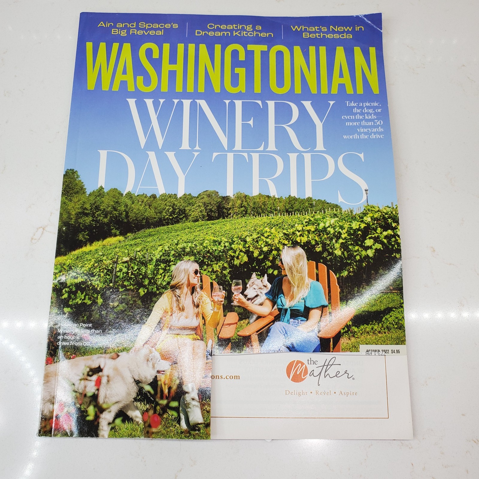 Lot of 8 Washingtonian Magazines – 2022 Policy People + Months 1 3 4 5 6 7 & 10