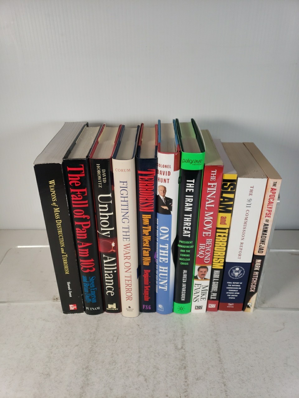 Terrorism (11 Book Lot) Pan Am 103, Islam, Iraq, Iran, 9/11, Mass Destruction