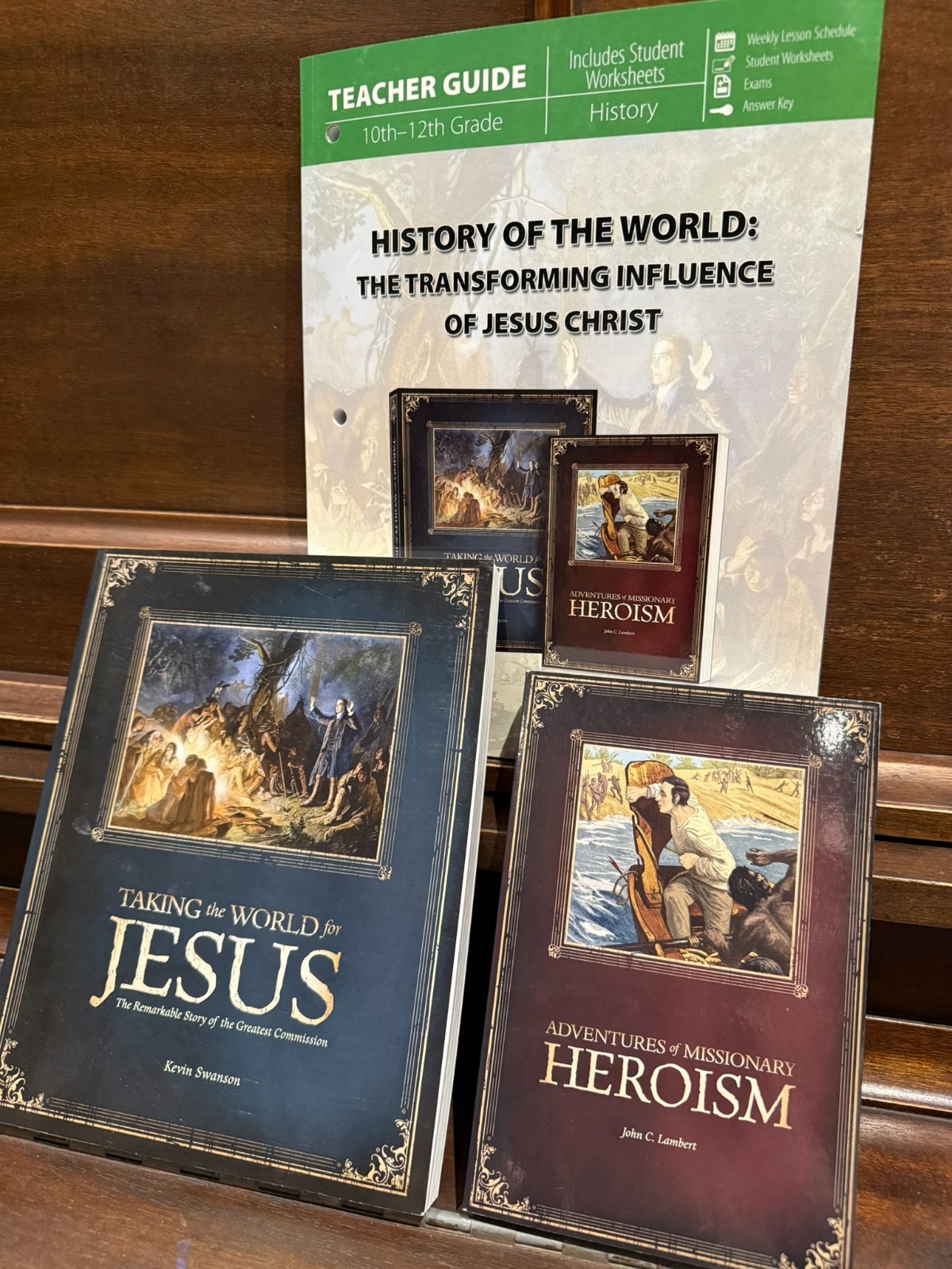 Master Books History Of The World: The Transforming Influence Of Jesus- 3 Books