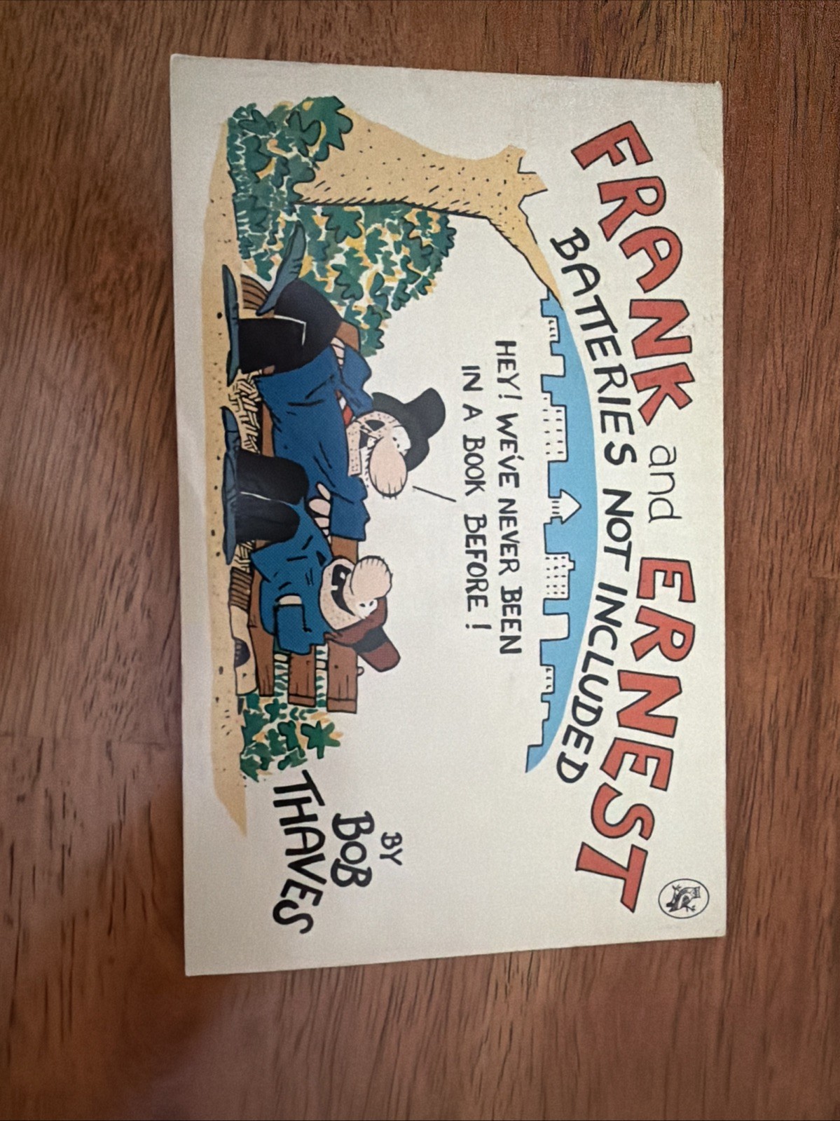Frank And Ernest Batteries Not Included Bob Thaves 1983 Comic Strip