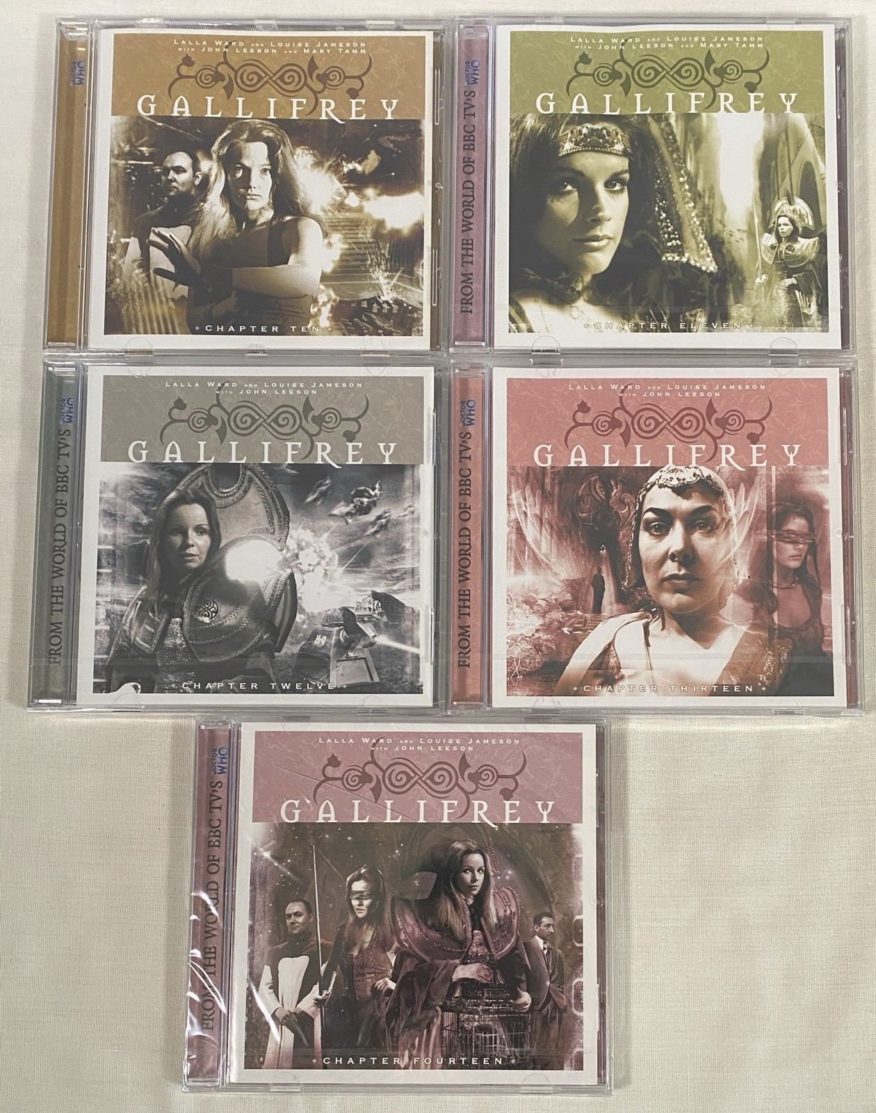 Big Finish Doctor Who Gallifrey Series 3 CD NEW Chapter 10-14 3.1 3.2 3.3 .4 .5