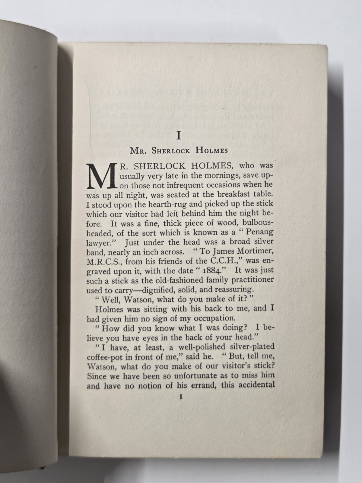 1902 Hound of the Baskervilles Arthur Conan Doyle 4th Imp George Newnes HC
