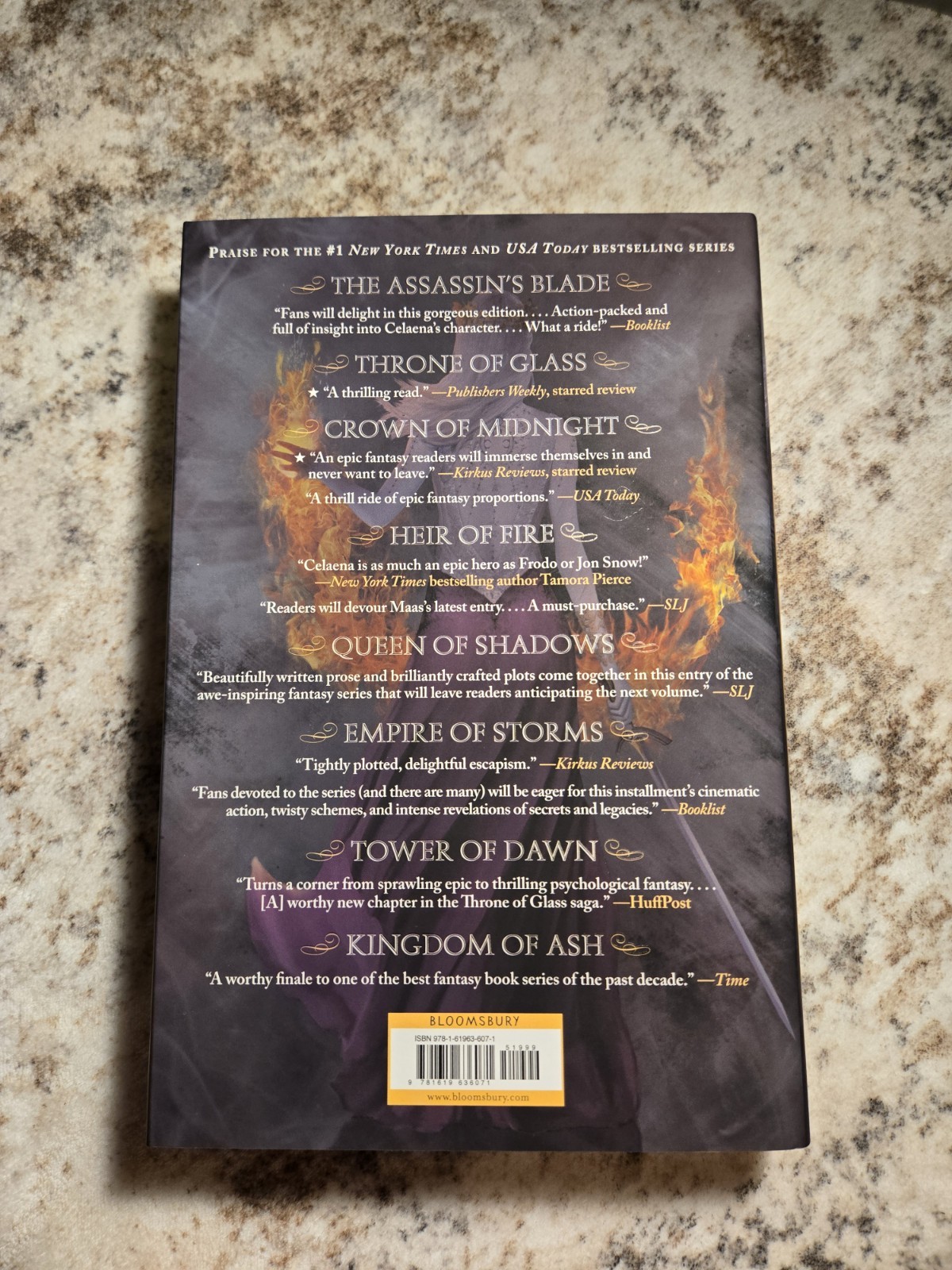 The Throne of Glass Hardcover Collectors Edition Box Set with Poster