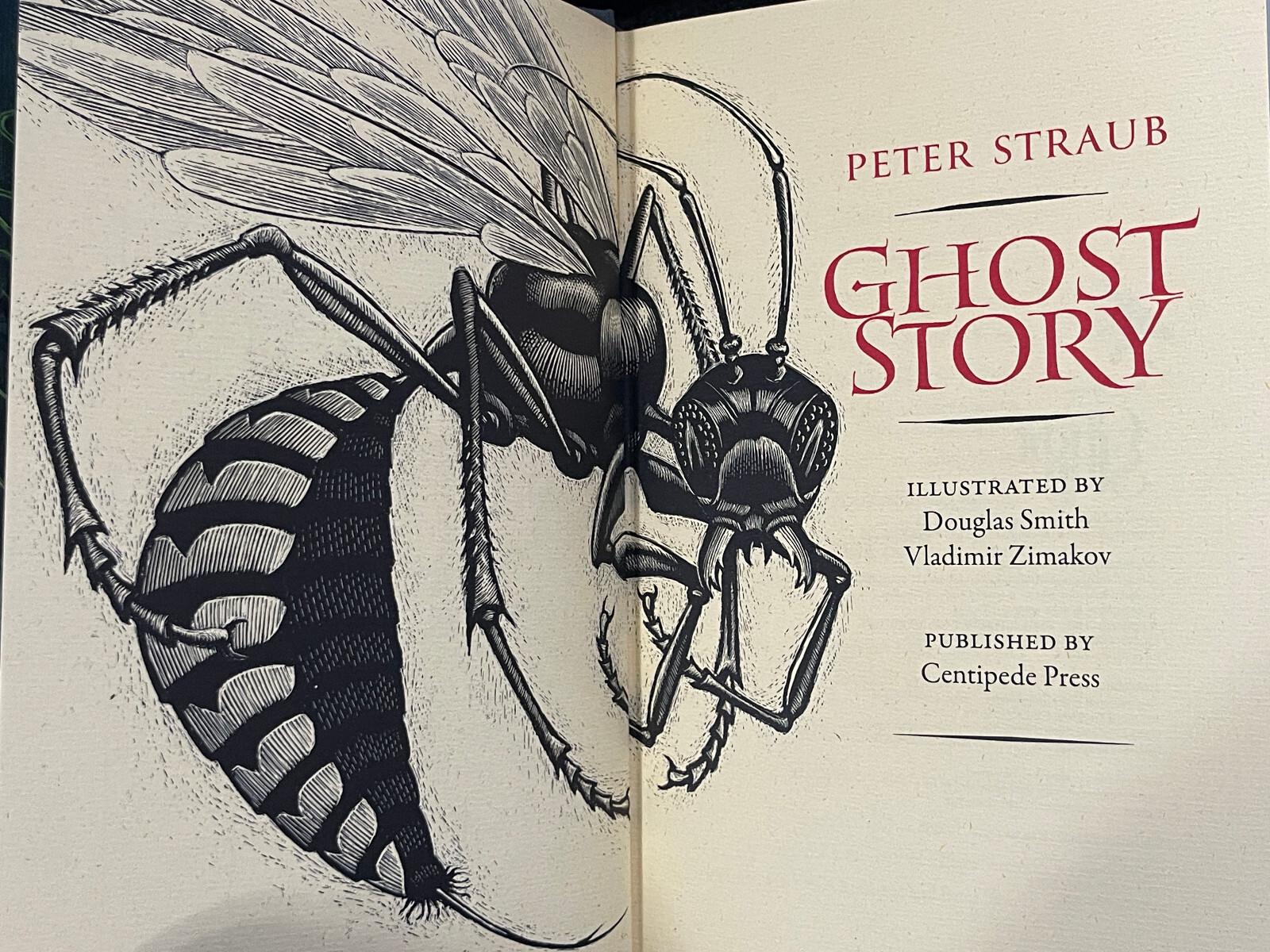 GHOST STORY PETER STRAUB Centipede Press SIGNED ltd ed Supernatural Horror Illus