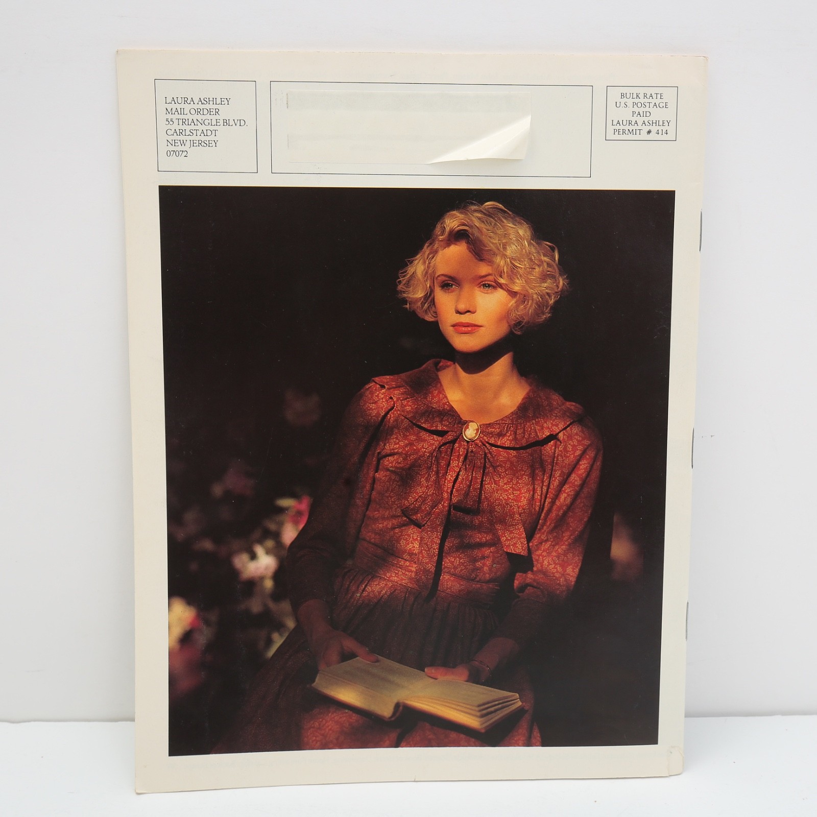 Laura Ashley Autumn / Winter 1984 Catalog Magazine Women Fashion Prices Vintage
