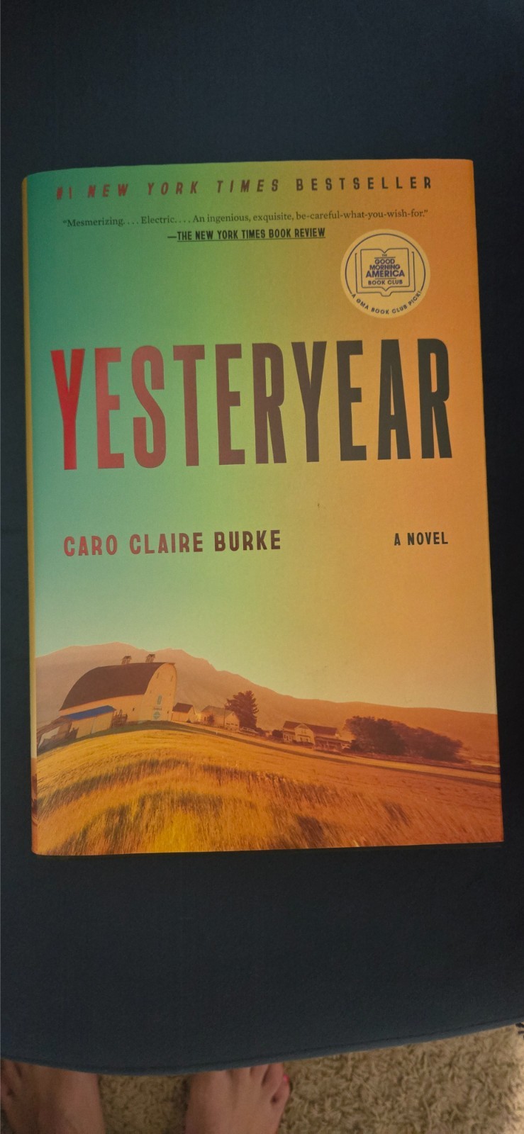 Yesteryear a Novel by Caro Claire Burke (2026, HARDCOVER — BRAND NEW!)