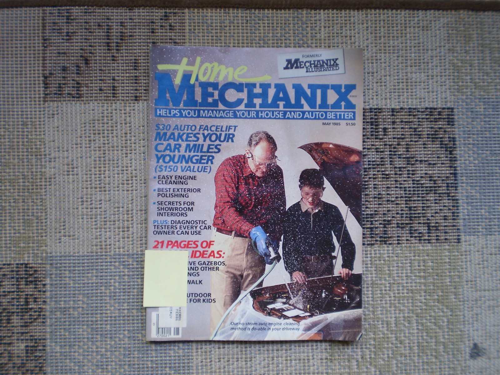 Lot Of 9 – Home Mechanix Magazine 1985-1987 DIY Remodeling Repairs Upgrades