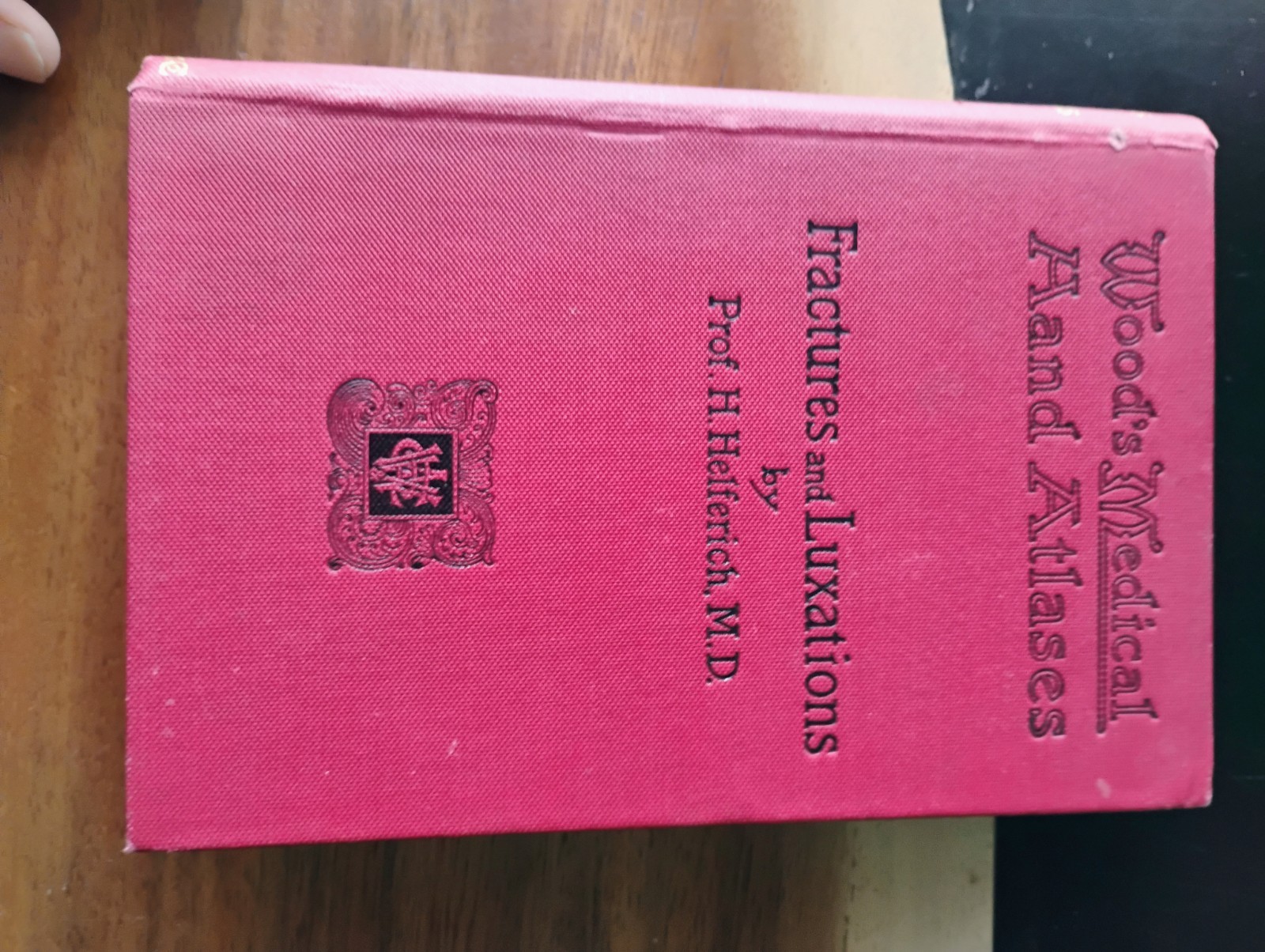 1899 On Fractures and Luxations by H. Helferich – AMAZING condition, like new!