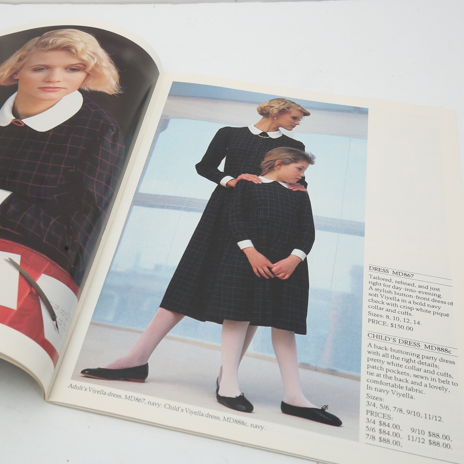 Laura Ashley Autumn / Winter 1984 Catalog Magazine Women Fashion Prices Vintage