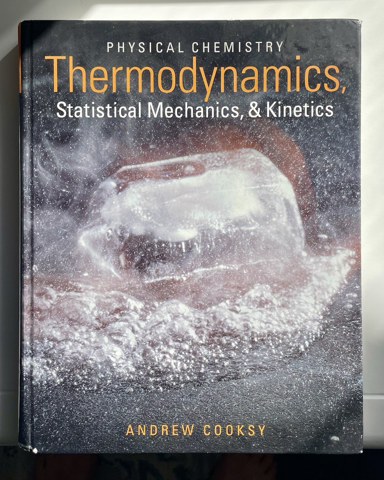 Pearson Physical Chemistry Andrew Cooksy Hardcover International Edition